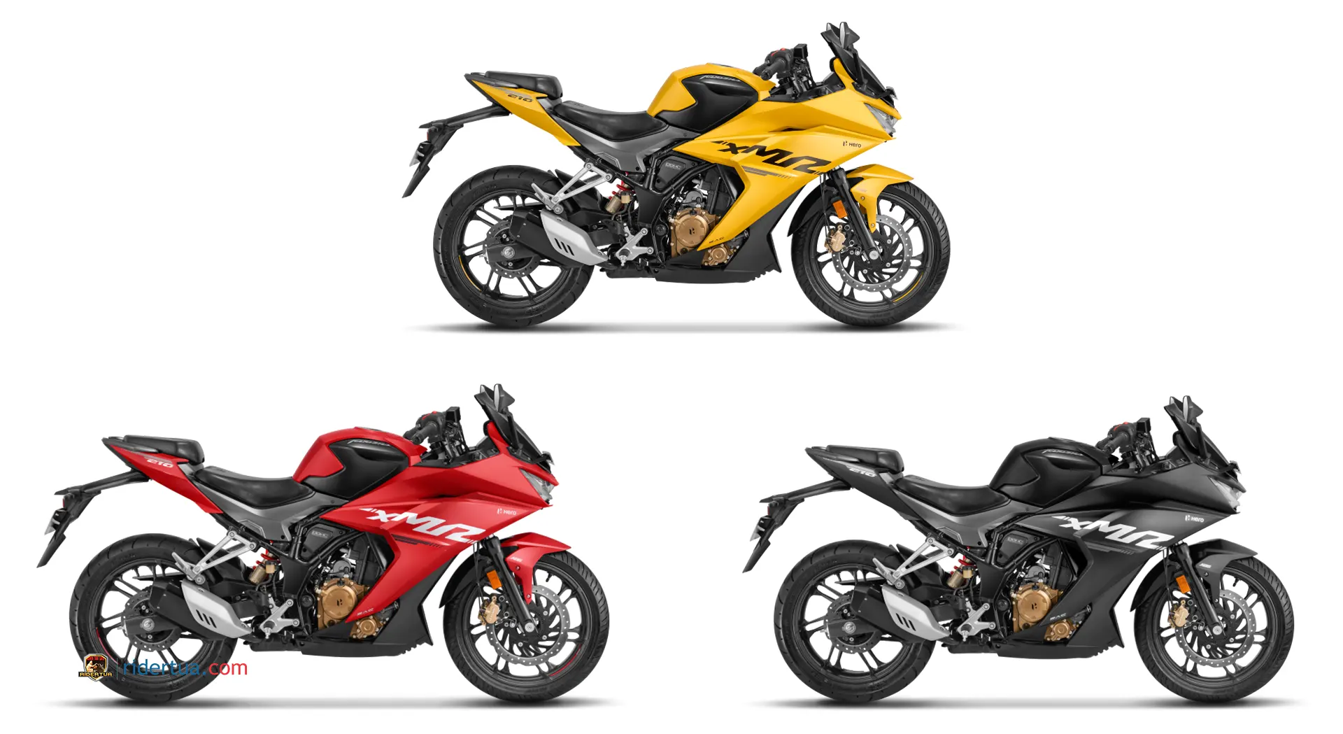Hero Karizma XMR 210 All Colors Hero MotoCorp Meluncurkan Karizma XMR 210 dengan Tenaga 25,5 Hp