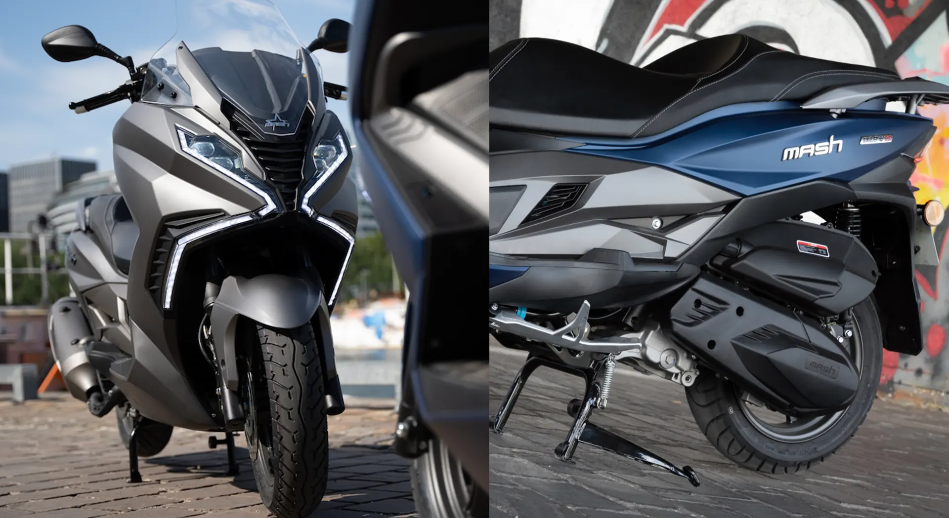 Mash Belena 125 & 300 Details Skuter Baru Mash Belena 125 & 300 yang Launching di Inggris, Harganya Menarik!