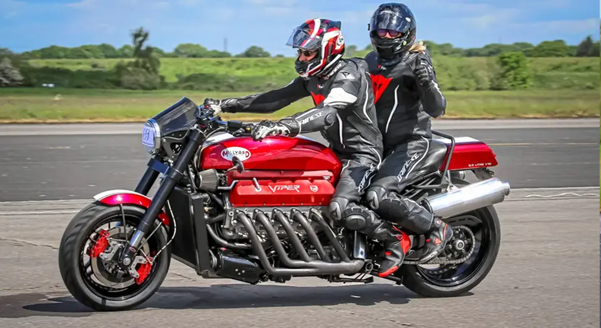 Milyard 8000cc Viper V10 - Ojek Tercepat di Dunia Milyard 8000cc Viper V10 - Ojek Tercepat di Dunia