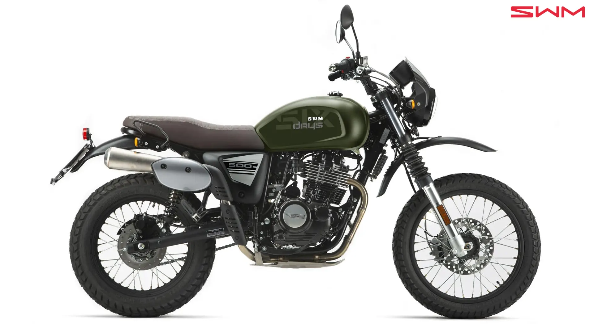 SWM Six Days 500 ABS Samping Terinspirasi dari Motor Balap Enduro 60-an, SWM Six Days 500 ABS Dijual Rp 71 Jutaan