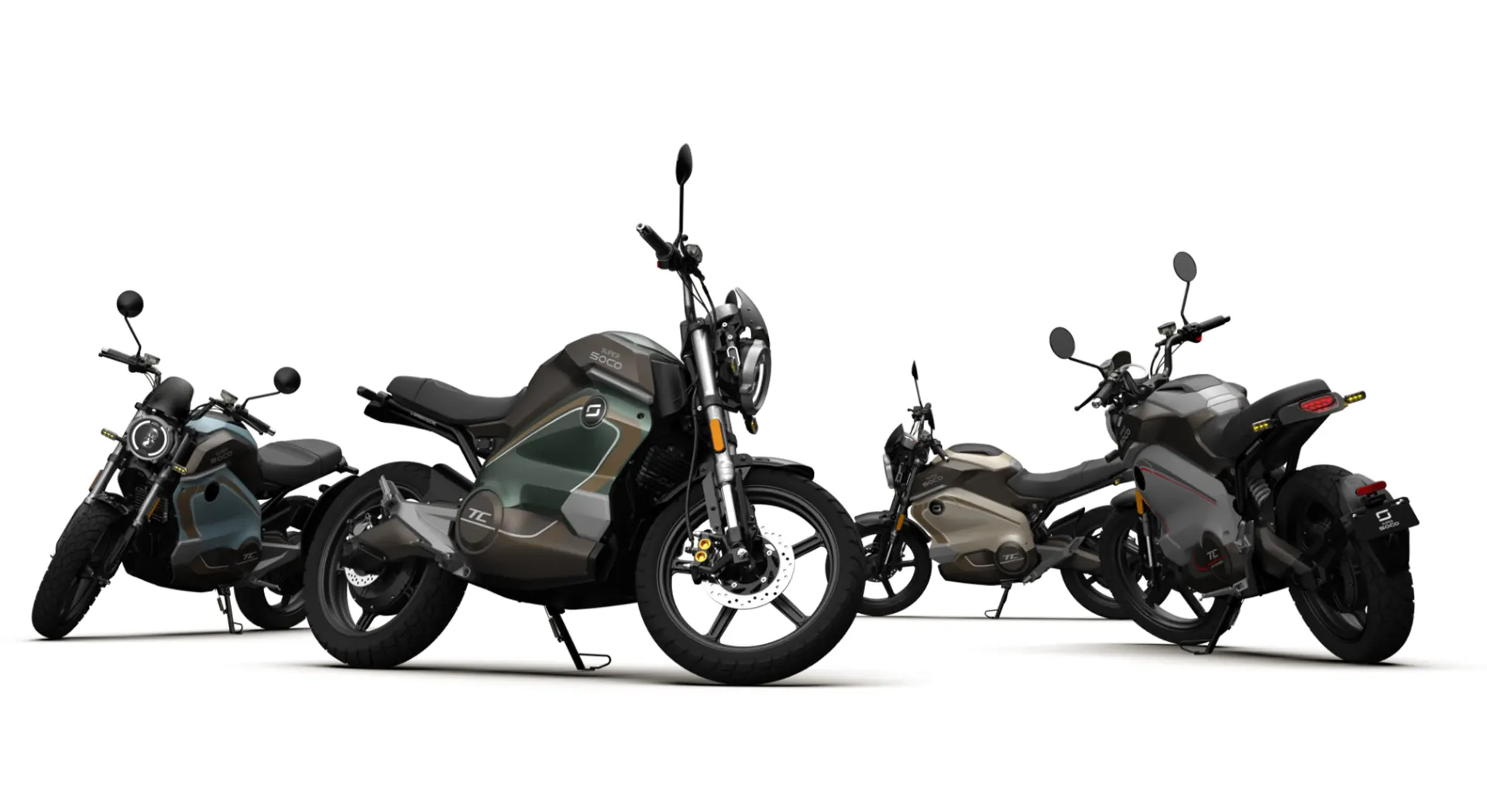Super Soco TC Wanderer Colors Super Soco TC Wanderer: Harganya Dapat 2 Unit Kawasaki W175?