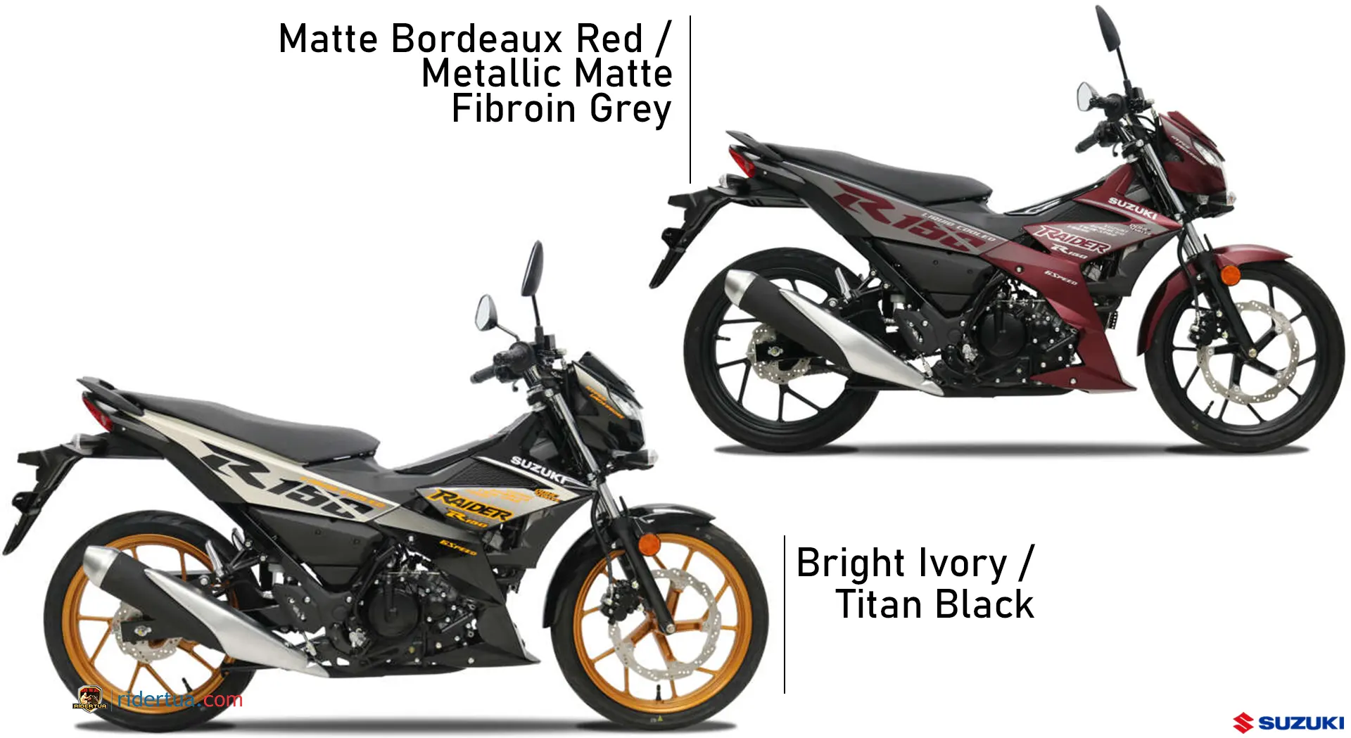 Suzuki Raider R150 Fi New Colors Suzuki Malaysia Rilis Warna Baru untuk Kembaran Suzuki Satria yakni Raider R150 Fi