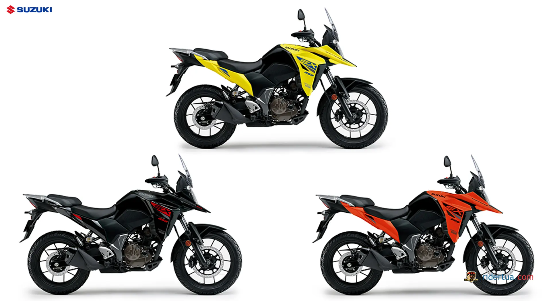 Suzuki V Strom 250SX 2023 Colors Suzuki Jepang Bakal Merilis V-Strom 250SX pada Agustus 2023, Tenaganya 25 HP?