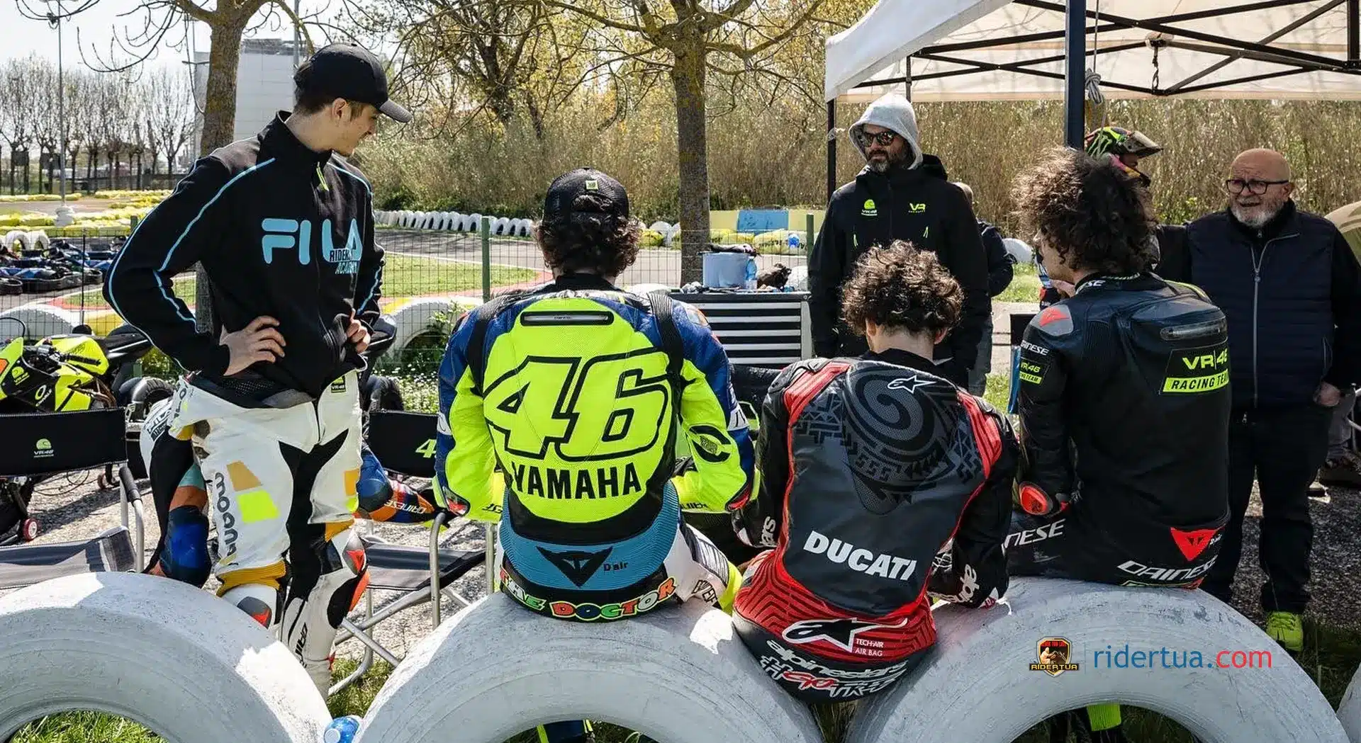 Pecco, Bez, dan Luca : Selamat Datang Franky di VR46 Ducati Club! 1 Valentino Rossi VR46 Riders