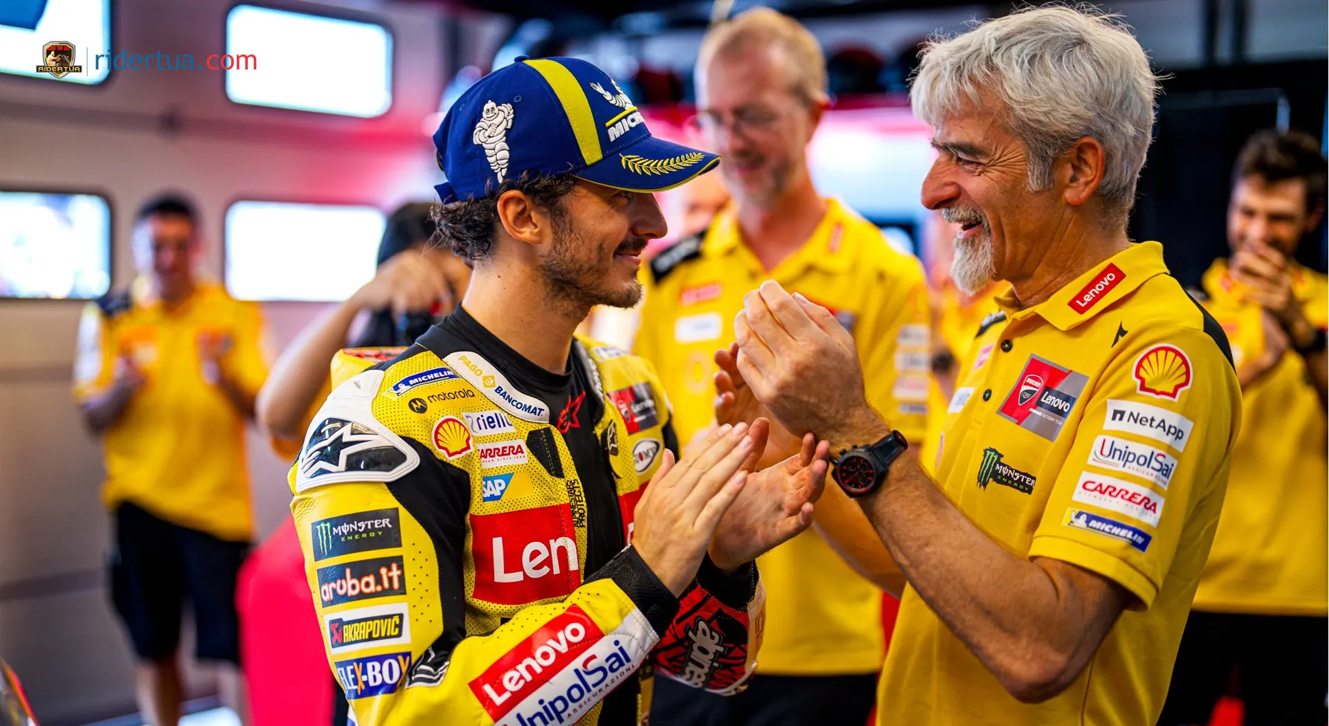 Gigi Dall'Igna : Apakah Pecco dan Marquez Bisa Bekerja Sebagai Rekan Setim? Bisa Tapi Tidak Mudah 1 Gigi Dall'igna - Pecco Bagnaia