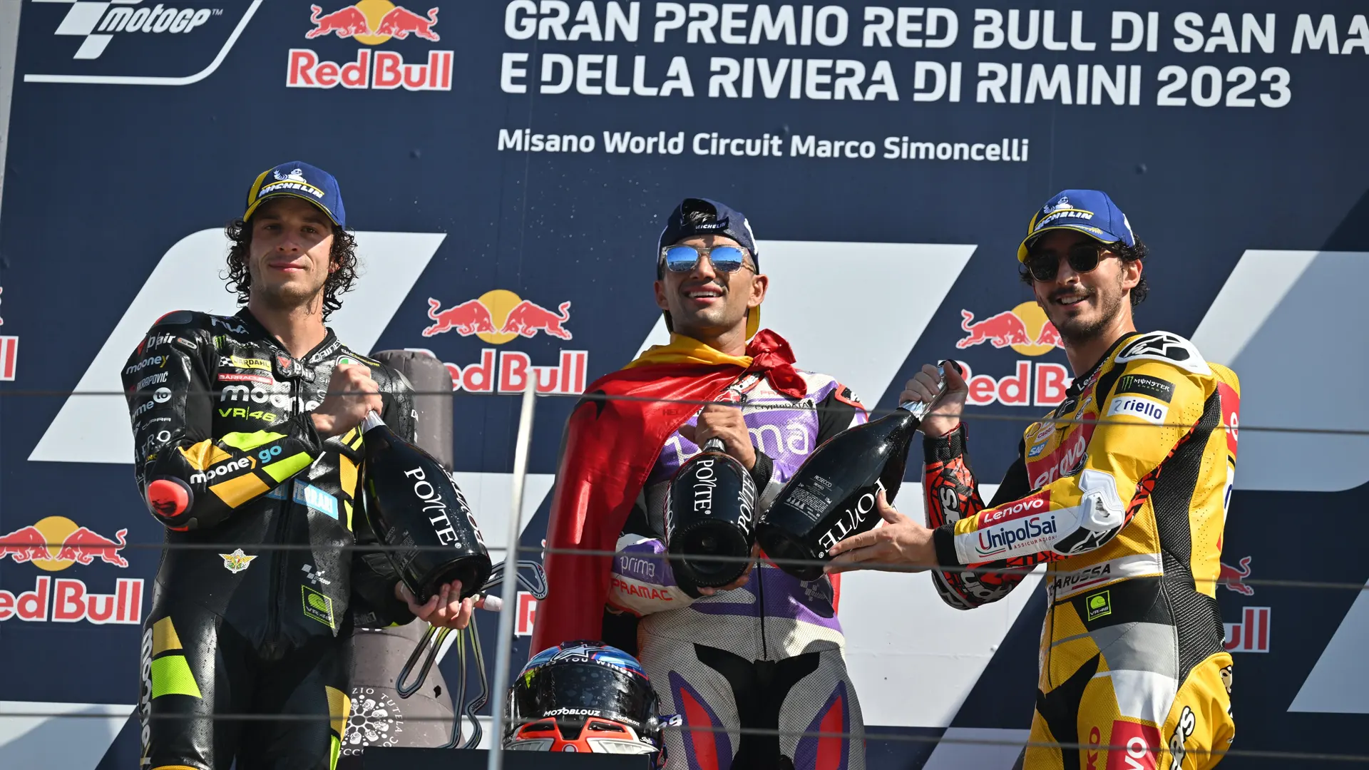 Marco Bezzecchi Mulai Memprovokasi Pecco : Reaksi Bagnaia Bagaimana? 1 Marco Bezzecchi - Pecco Bagnaia - Jorge Martin