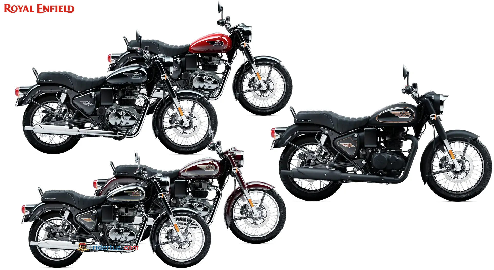 Royal Enfield Bullet 350 All Type Bermesin 1 Silinder 350cc, Royal Enfield Bullet 350 2023 Resmi Meluncur!