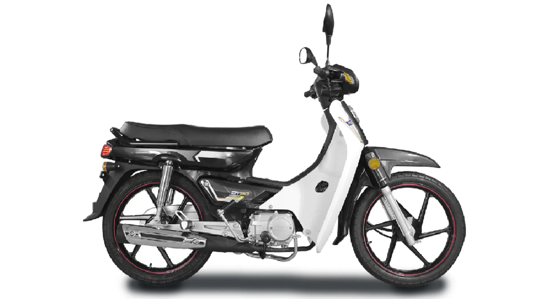 Desainnya Seperti Honda Astrea, Motor Bebek Klasik ini Tidak Sampai Rp 12 Jutaan! 1 Aveta DY90 Samping