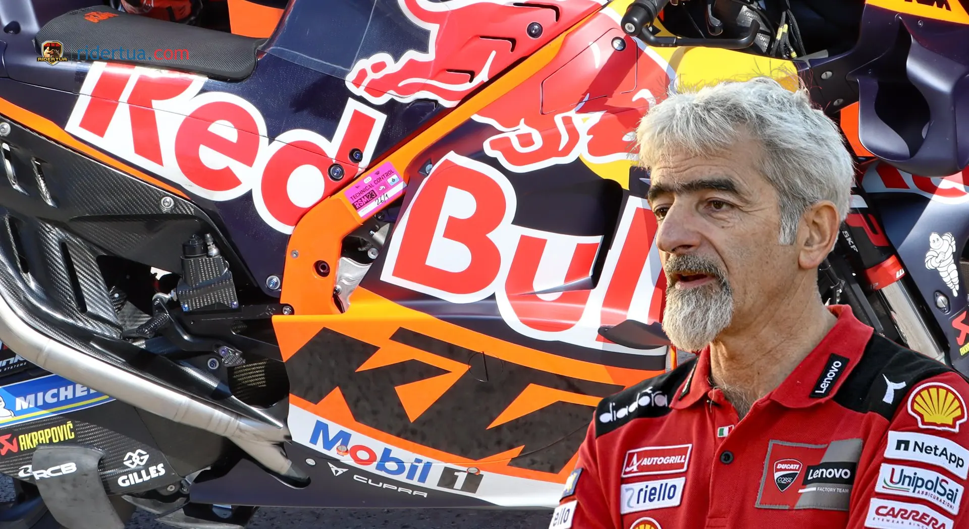 Gigi Dall'Igna : Ducati Setuju Konsesi Agar Honda Tidak Meninggalkan MotoGP 1 Gigi Dall'Igna - KTM Carbon Frame