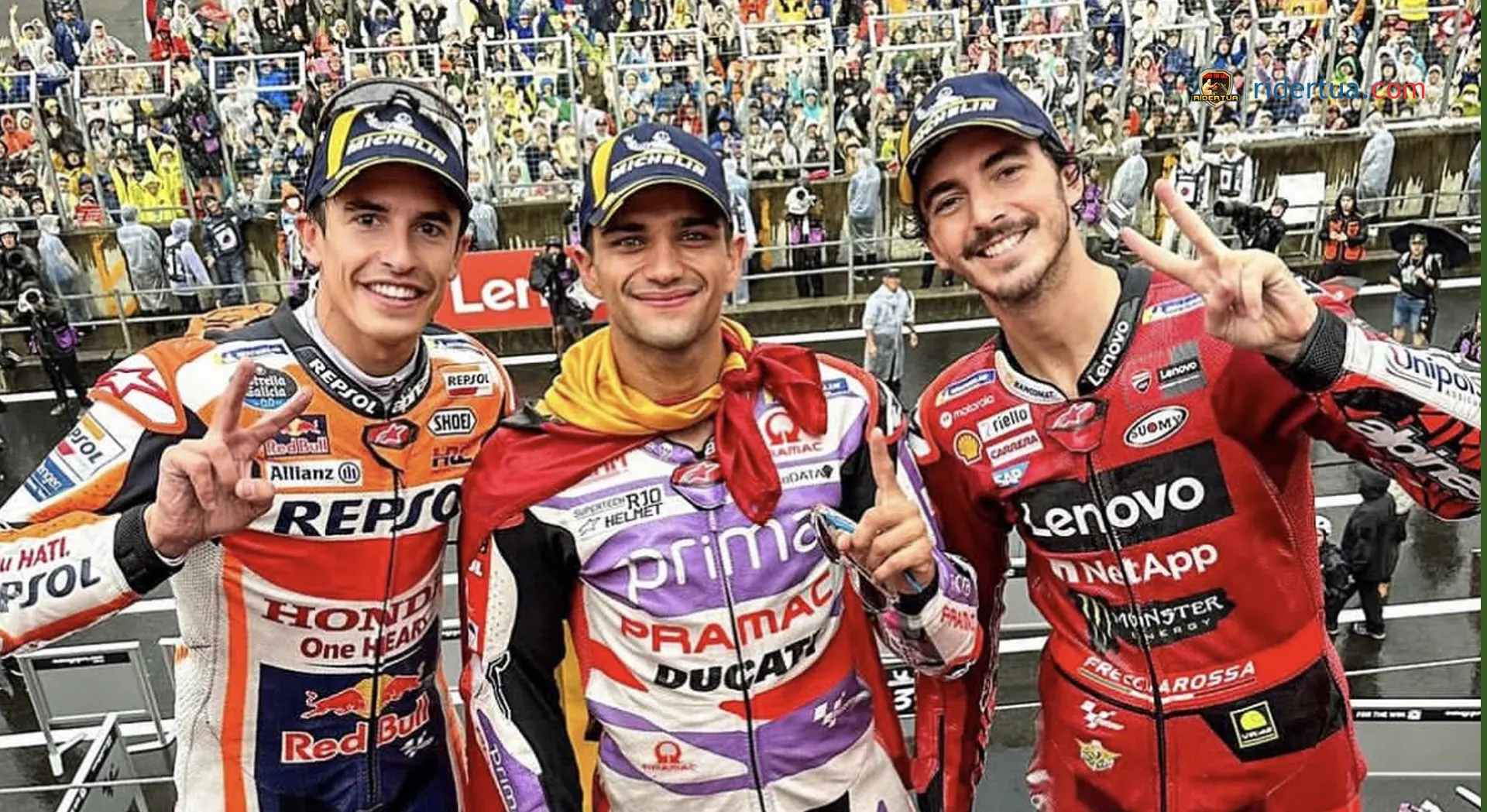 Jorge Martin Tantang Bagnaia dan Marquez: Tak Ada yang Membuat Saya Takut! 1 Jorge Martin - Pecco - Marc