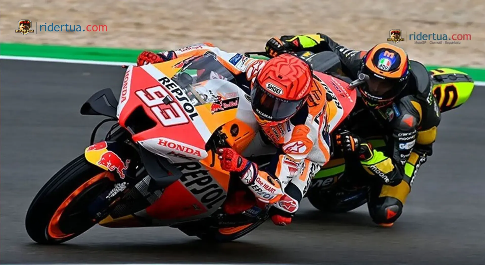Marc Marquez: Luca Marini ke Honda! Pekerjaan Berat Menantinya 1 Luca Marini - Marc Marquez
