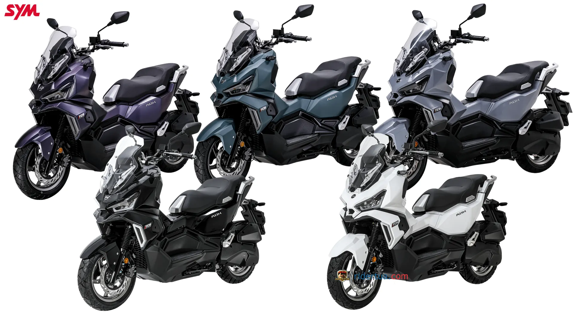 Skutik Adventure 125cc Rp 73 Jutaan, SYM ADX 125 Meluncur 2 SYM ADX 125 Colors