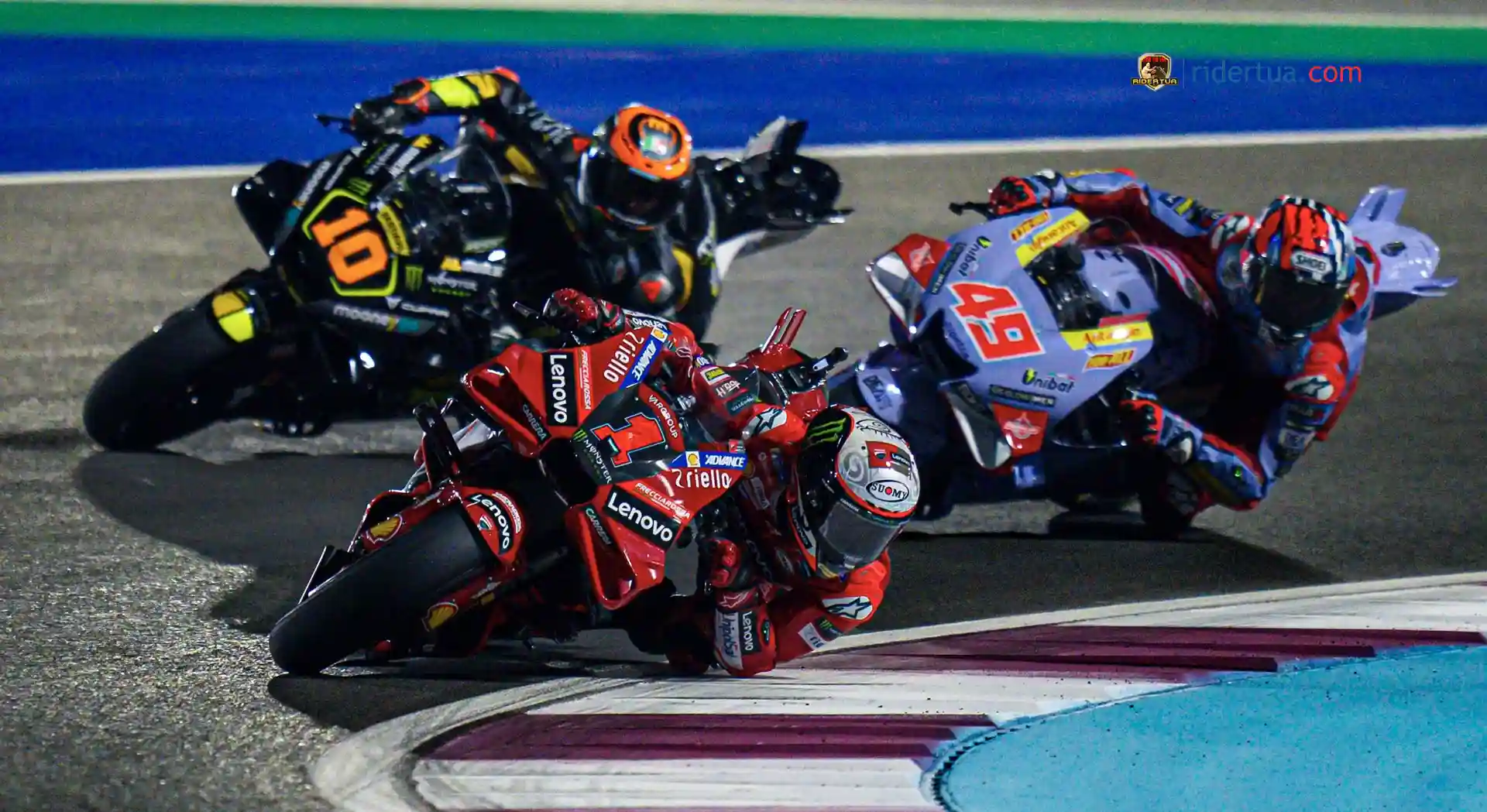 Fabio Di Giannantonio Ungkap Perbedaan Motornya dan Motor Pecco 2 Pecco - Marini - Diggia