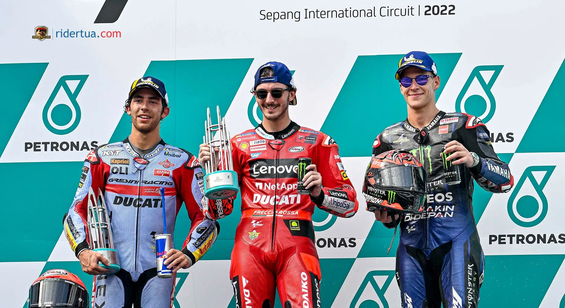 Jadwal MotoGP Sepang 2023 : Sprint dan Balapan Jam 2 Siang (WIB) 1 Podium Sepang Malaysia 2022