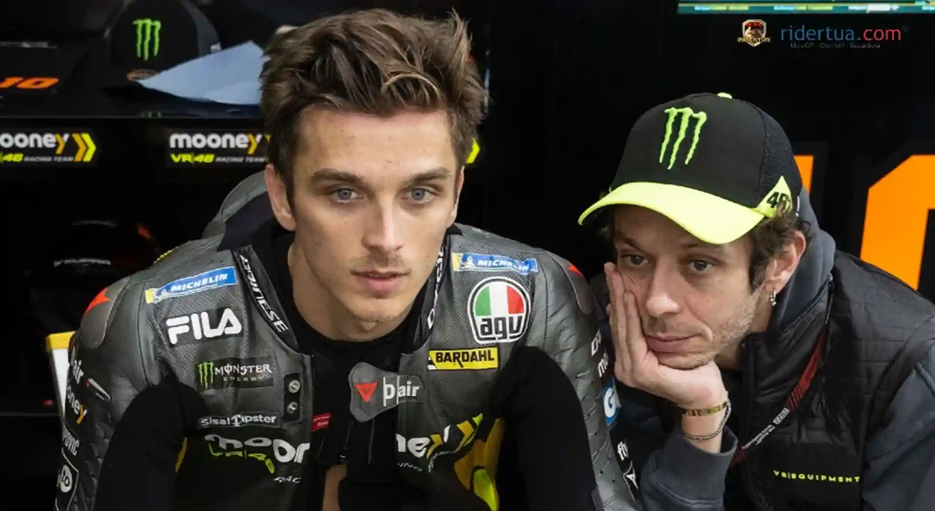 Sebelum Luca Marini : 20 Tahun Setelah Rossi, Honda Tidak Punya Rasa Hormat 1 Valentino Rossi - Luca Marini