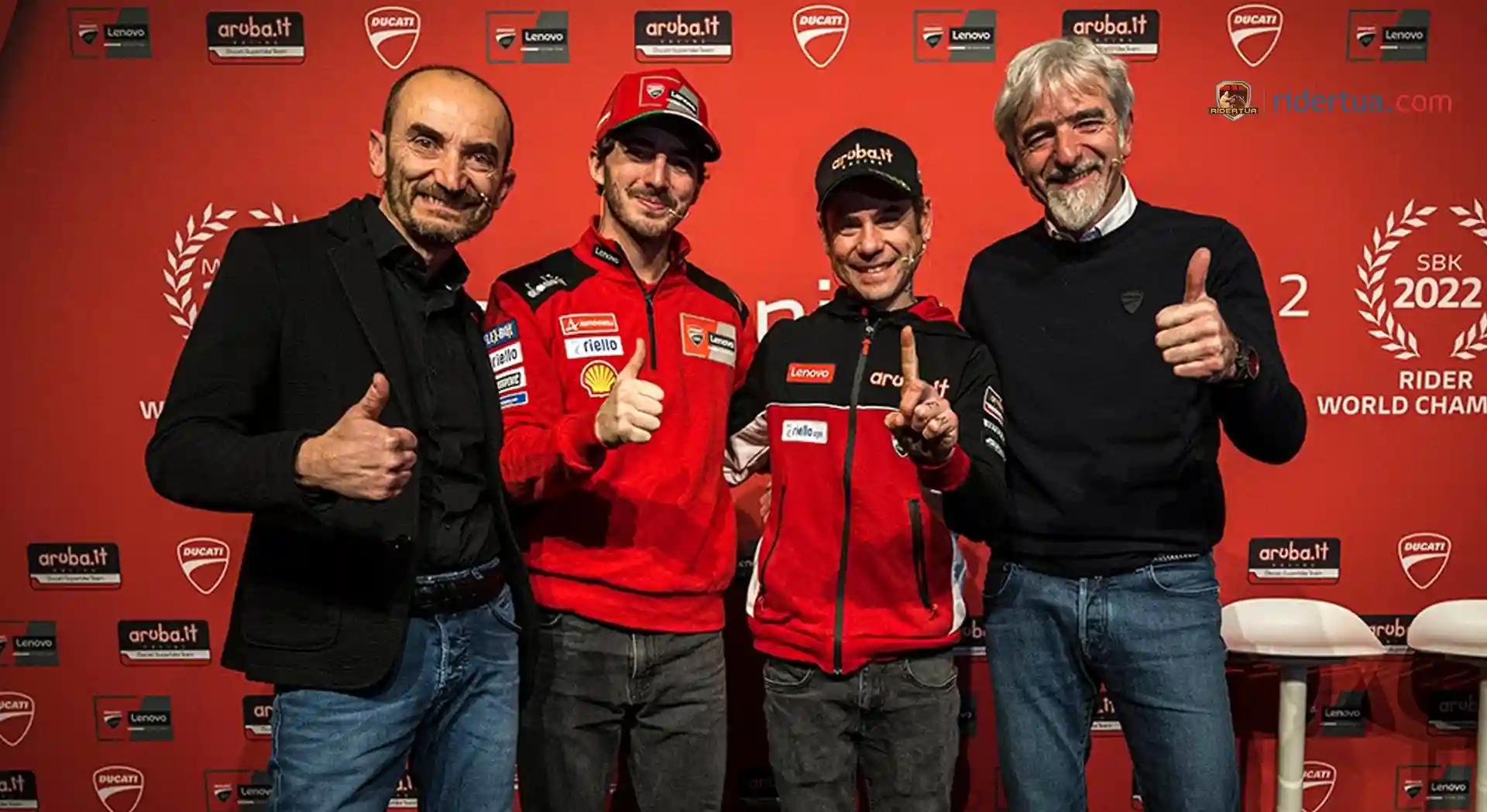 Ducati: Tidak Adil Jika Bagnaia Menandatangani Kontrak Panjang 1 Claudio Domenicali - Gigi Dall'Igna