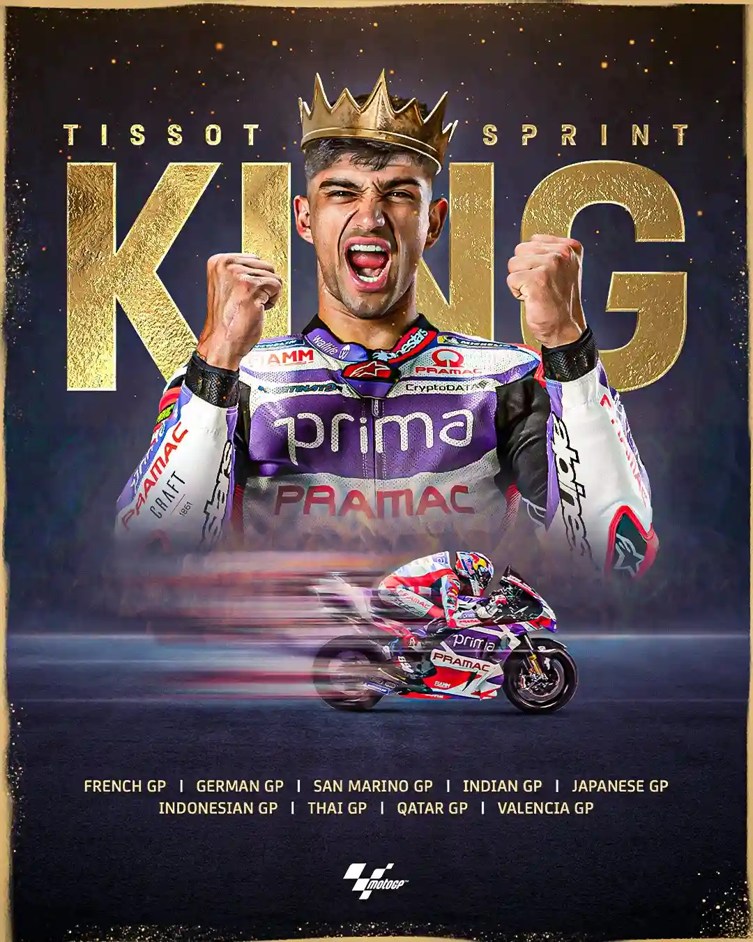 Pecco Bagnaia Sapu Bersih di GP Jepang, Pecundangi 'King Sprint'.... Bukan Menang 'Hibah' 2 Jorge Martin King Of Sprint Race