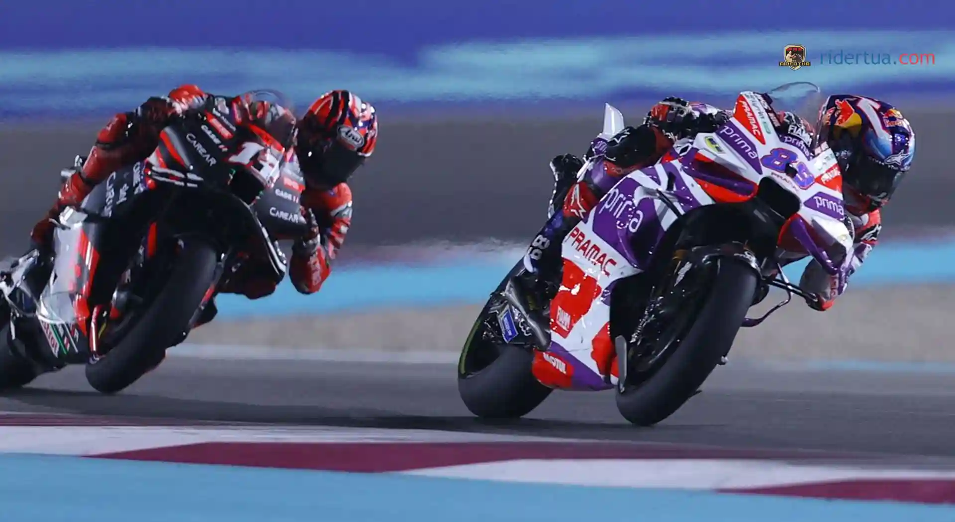 Jorge Martin : Selain Kesal dengan Michelin dia Juga Marah dengan Vinales yang Mengganggunya! 1 Maverick Vinales - Jorge Martin - Qatar