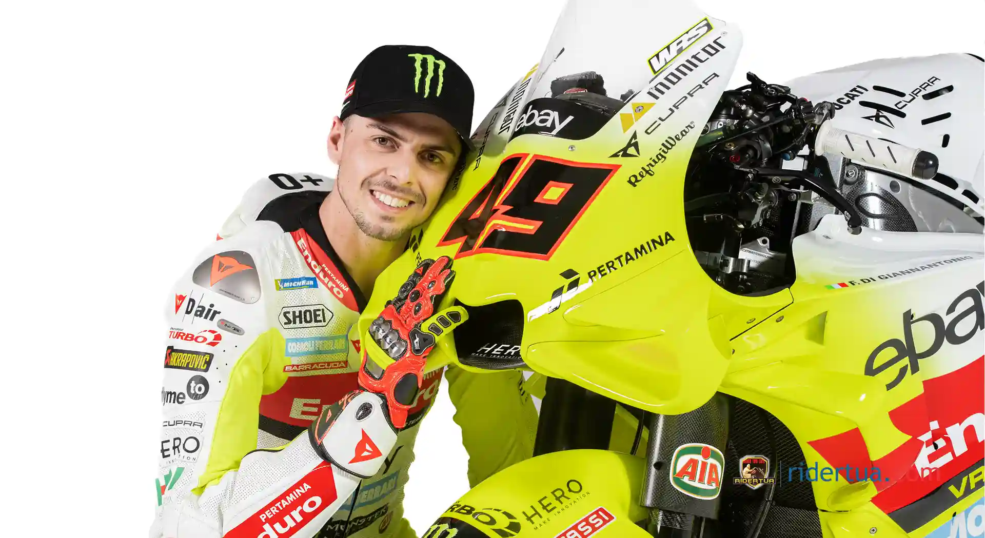 Fabio Di Giannantonio : Langsung Jatuh Cinta dengan VR46 1 Fabio Di Giannantonio - VR46 2024