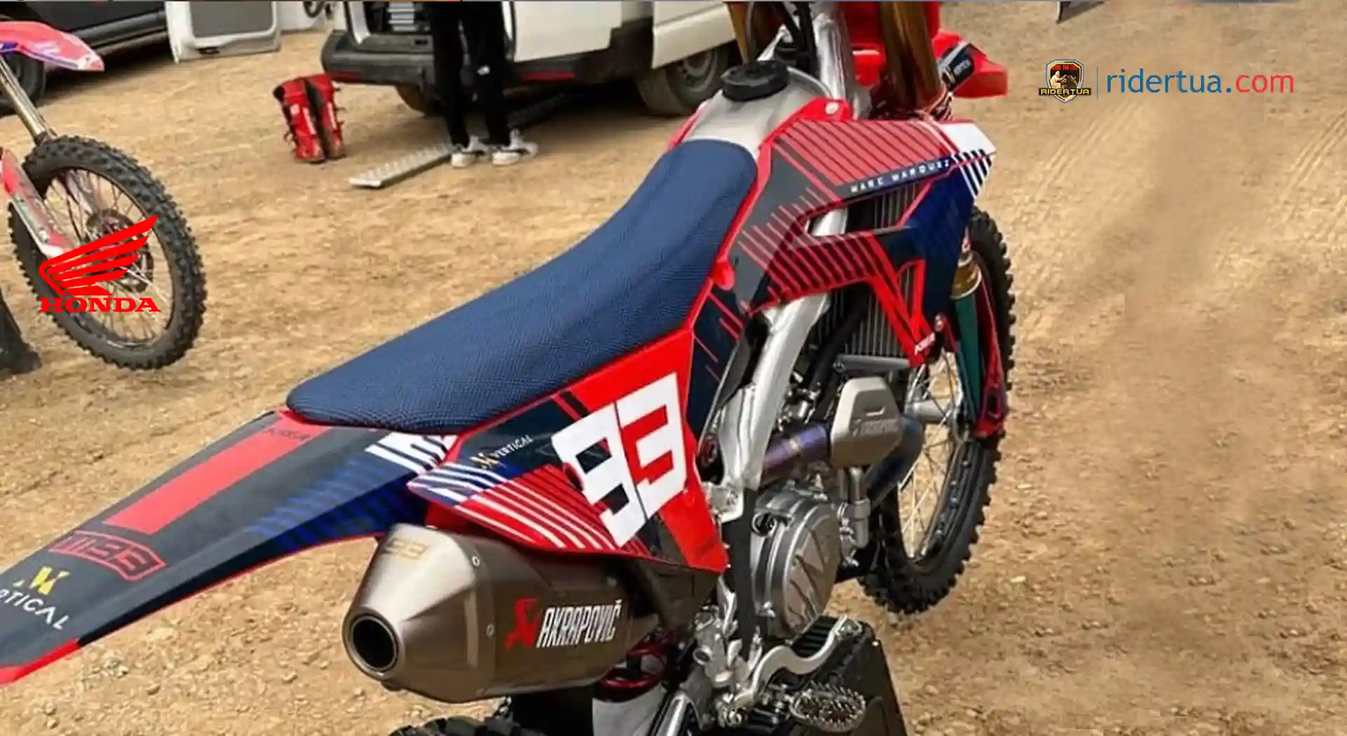 Luca Marini Mulai Pakai Motorcross Honda CRF, Bukan Yamaha, Reaksi Rossi Bagaimana? 1 Marc Marquez CRF250 MotoGP