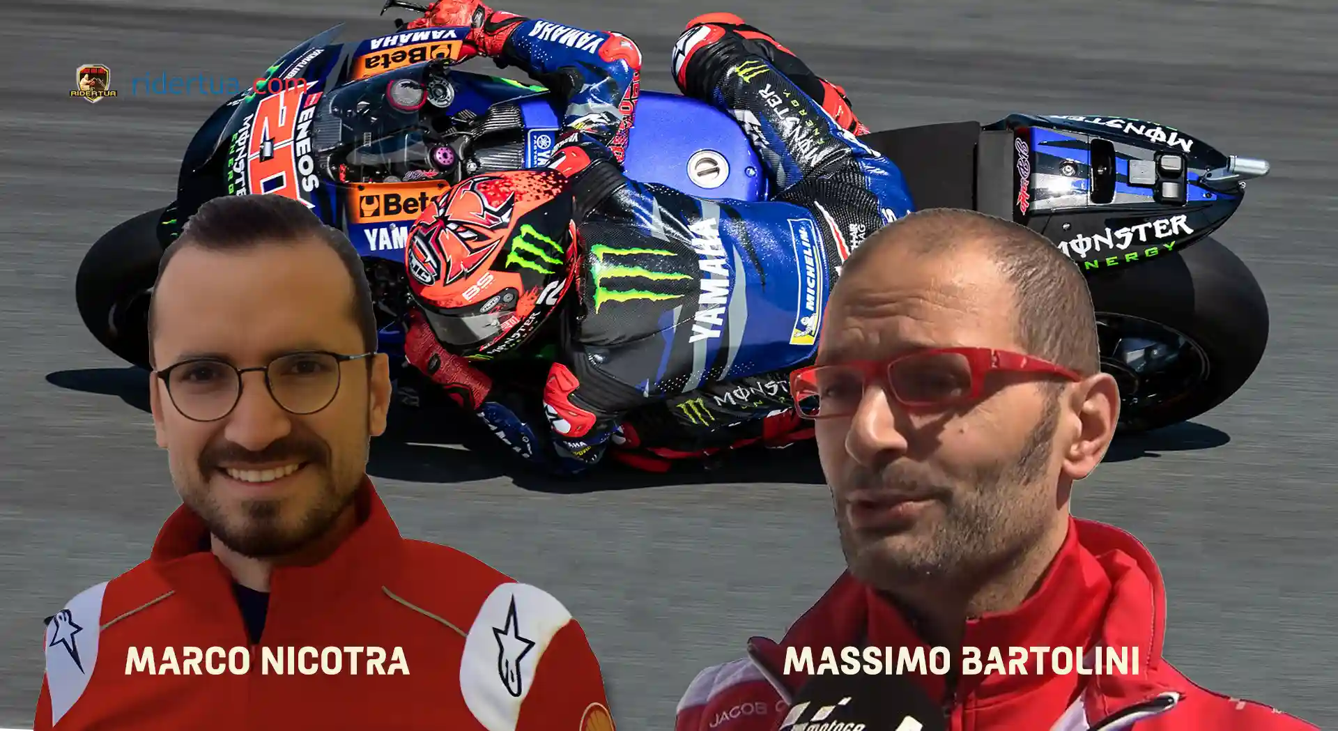 Apakah Yamaha 'Cawe-cawe' dalam Pemilihan Pembalap Tim Pramac? 2 Marco Nicotra - Massimo Bartolini - Yamaha - Ducati - Fabio Quartararo