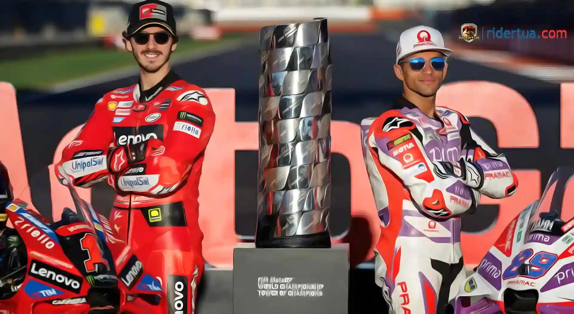 Pecco Bagnaia Tidak Tahu Apakah Masih Tetap di Ducati? 2 Pecco Bagnaia - Jorge Martin