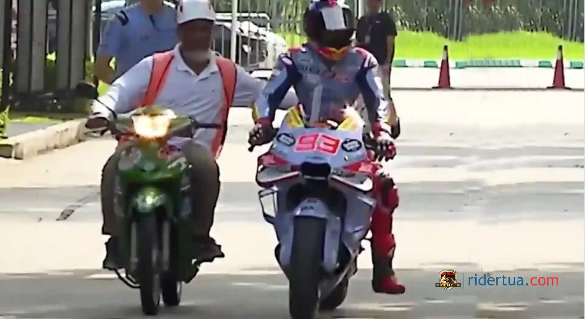 Marc Marquez : 4 Kali Mengalami Kendala Motornya, Tidak Ada Sabotase, Pabrikan Ducati Tidak Pilih Kasih, Semua Pembalap Dibantu! 1 Marc Marquez Crash Sepang Tes