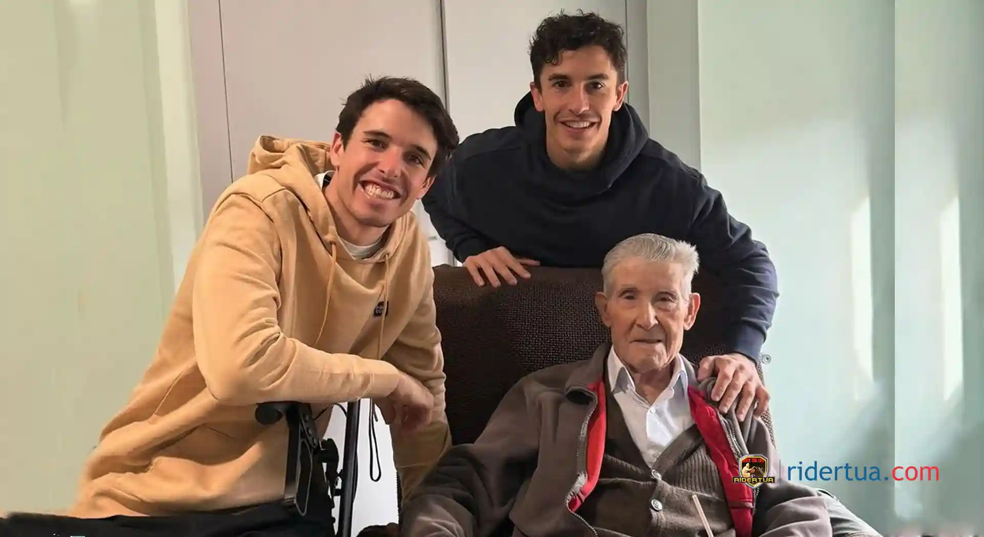Alex dan Marc Marquez Berduka, Kehilangan Kakek Kesayangan 2 Marc marquez - Alex Marquez - Kakek Ramon