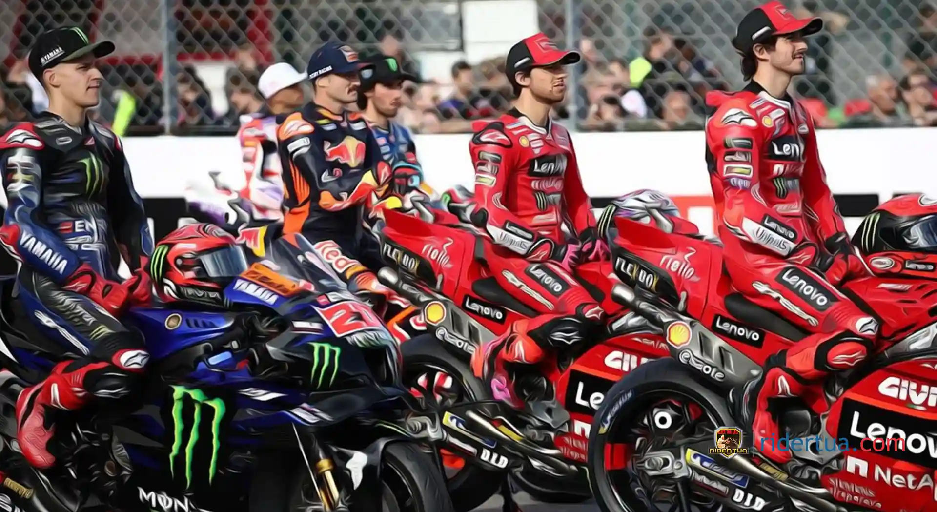 Pecco Bagnaia : Start dari Depan itu Penting, Lalu Ngacir? 1 MotoGP Riders - Pecco, Bestia, Quartararo, Miller