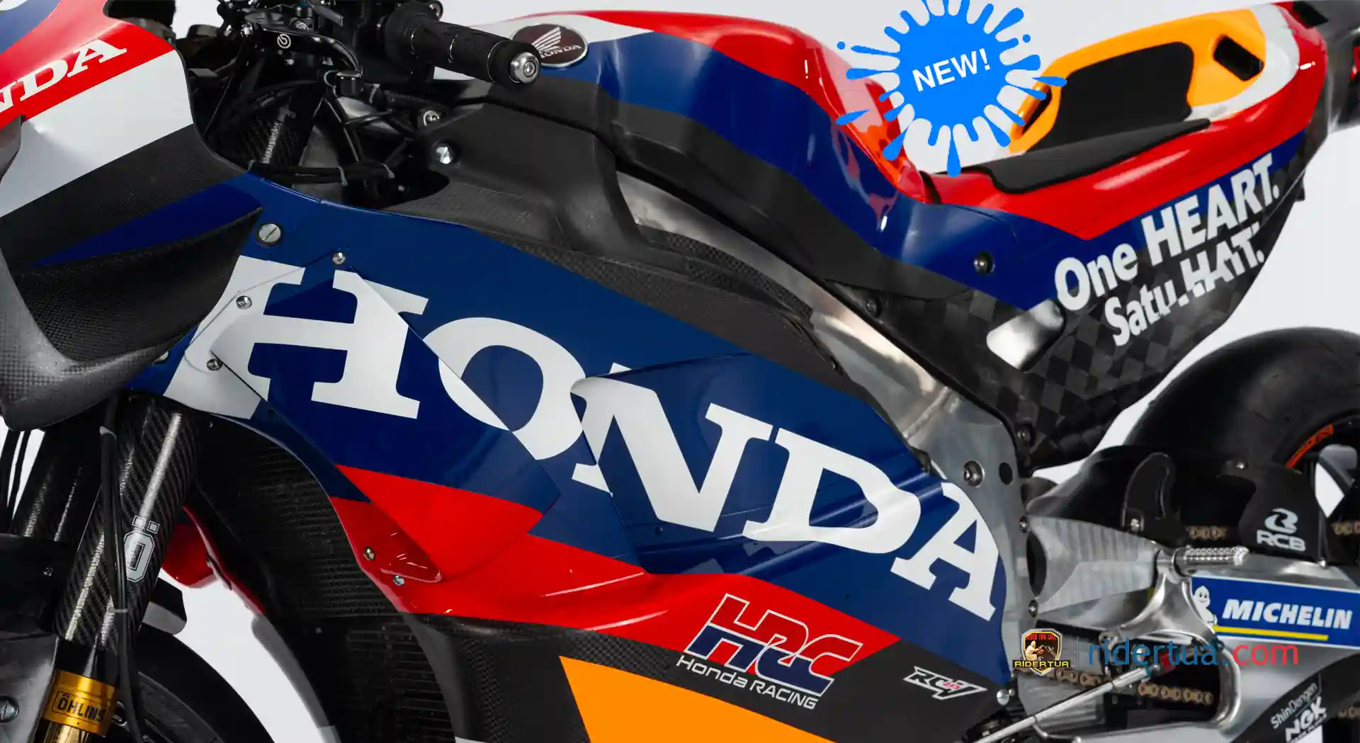 New Livery Honda RC213V 2024 : Ditinggal Marc Marquez Warna Honda Berubah Drastis! 3 New Repsol Honda Livery 2024