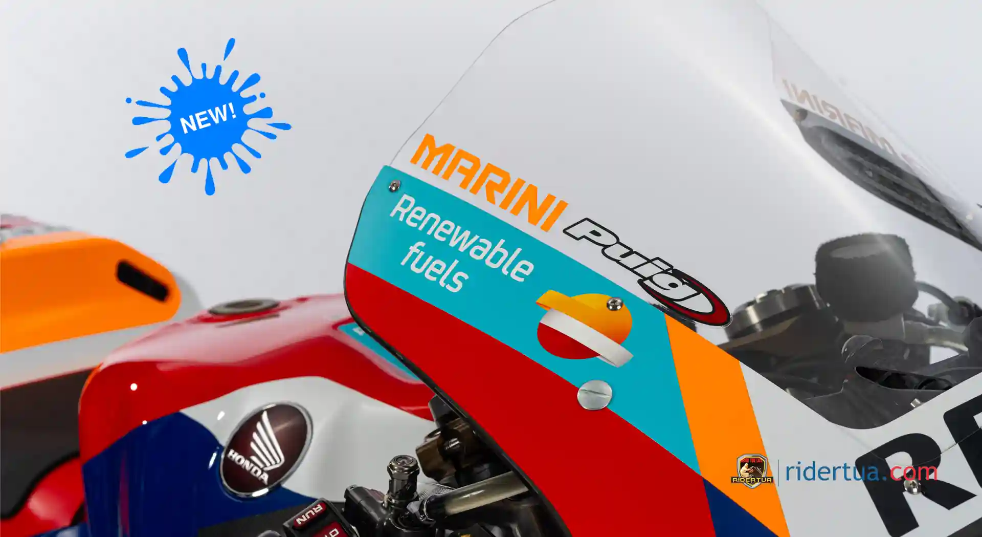 New Livery Honda RC213V 2024 : Ditinggal Marc Marquez Warna Honda Berubah Drastis! 1 New Repsol Honda Livery 2024