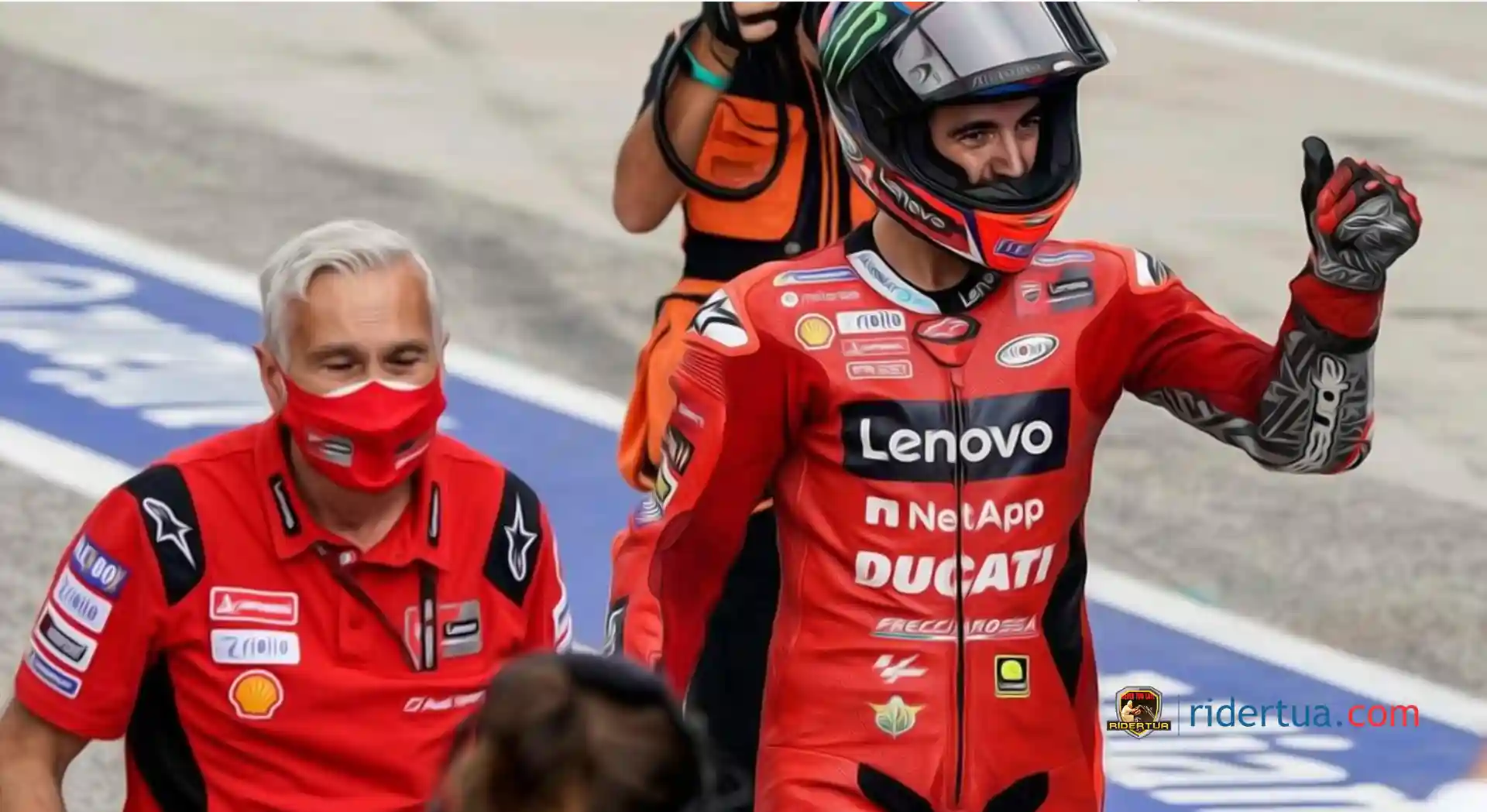 Pol Espargaro: Pecco Bagnaia is Not Explosive, But Knows How To Stay Calm and Patient 1 Pecco Bagnaia - Davide Tardozzi