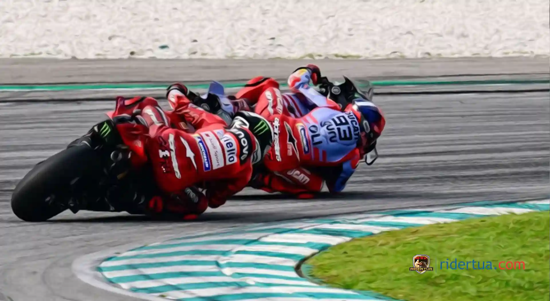 Ducati Mempertanyakan Level Marquez, Dia Belum Menunjukkan Kecepatan Sebenarnya! 1 Pecco Bagnaia - Marc Marquez