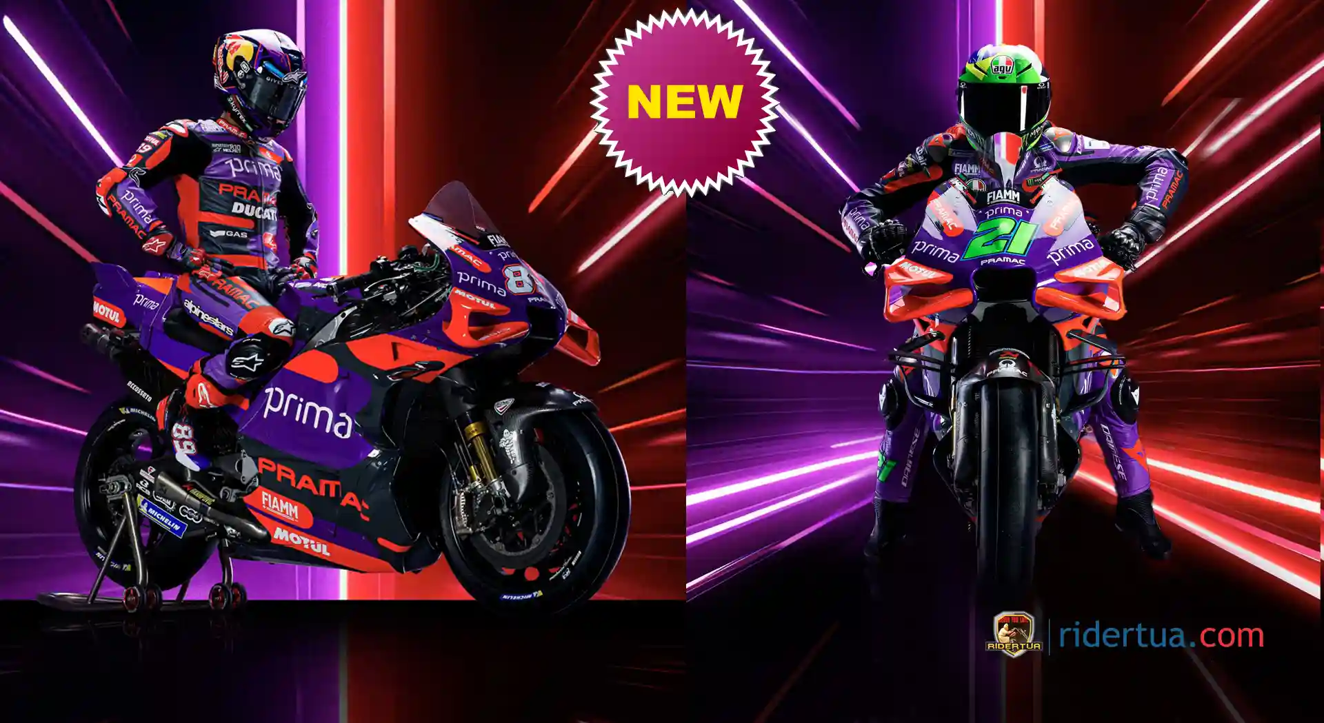Prima Pramac Now Looks More 'Widow' 2 Prima Pramac Racing New Livery