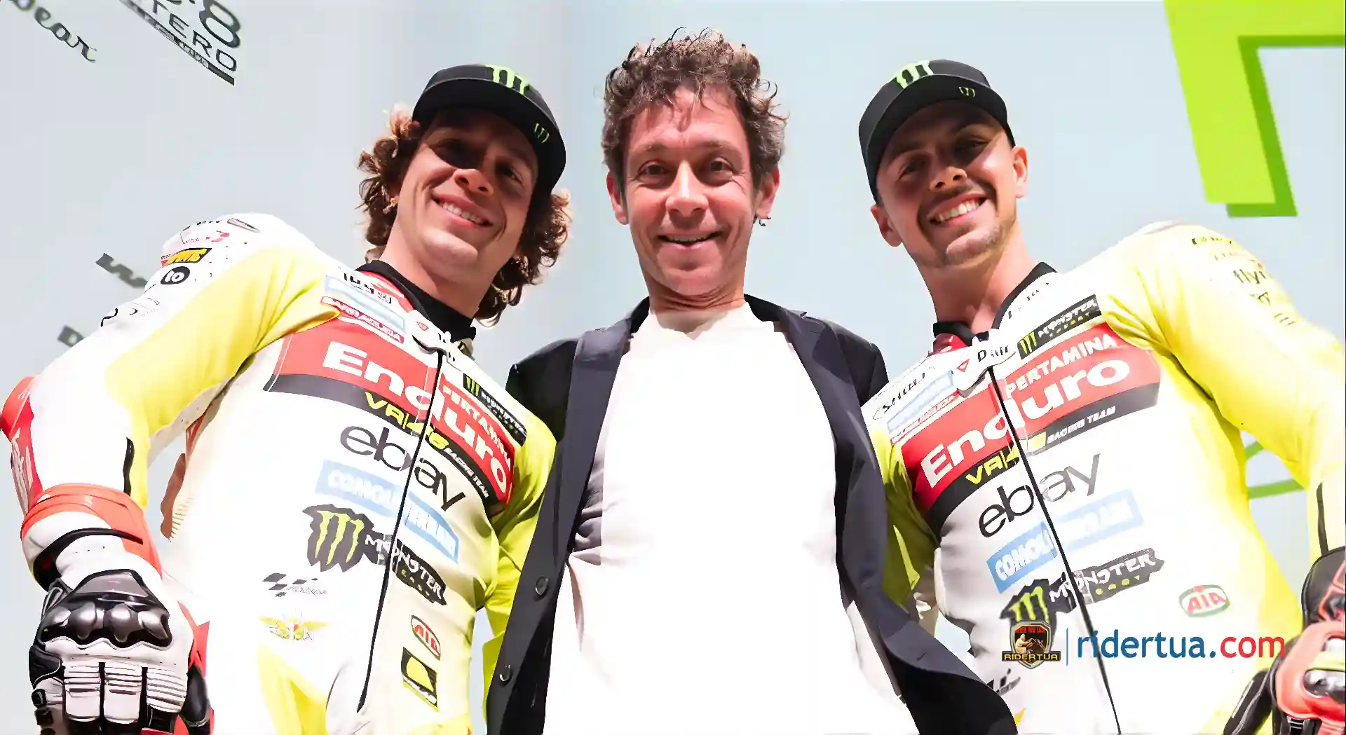 Apakah Valentino Rossi akan Turun Gunung untuk Menggantikan Diggia di Sepang dan Valencia? 2 Valentino Rossi VR46 - Marco Bezzecchi - Fabio Di Giannantonio