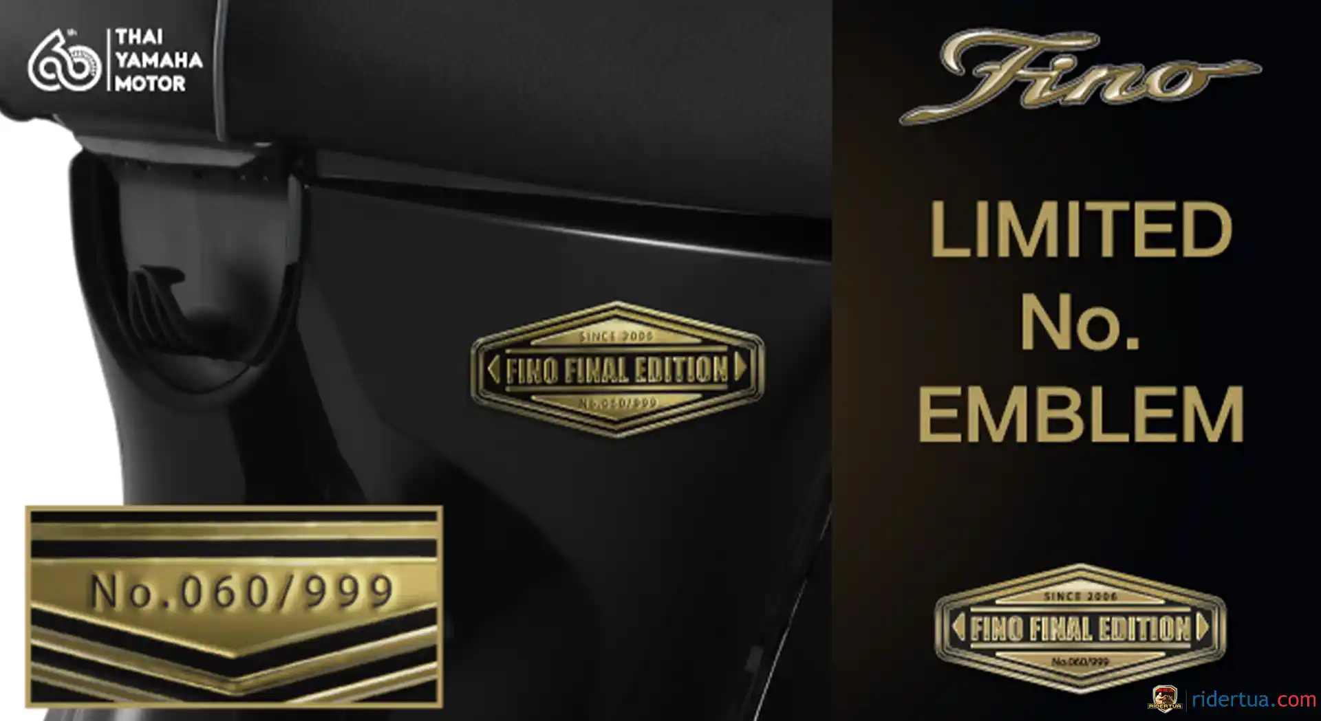 Yamaha Fino Final Edition : Skutik Edisi Terbatas Ini Hanya Dijual 999 Unit Saja! 2 Yamaha Fino Final Edition : Skutik Edisi Terbatas Ini Hanya Dijual 999 Unit Saja!