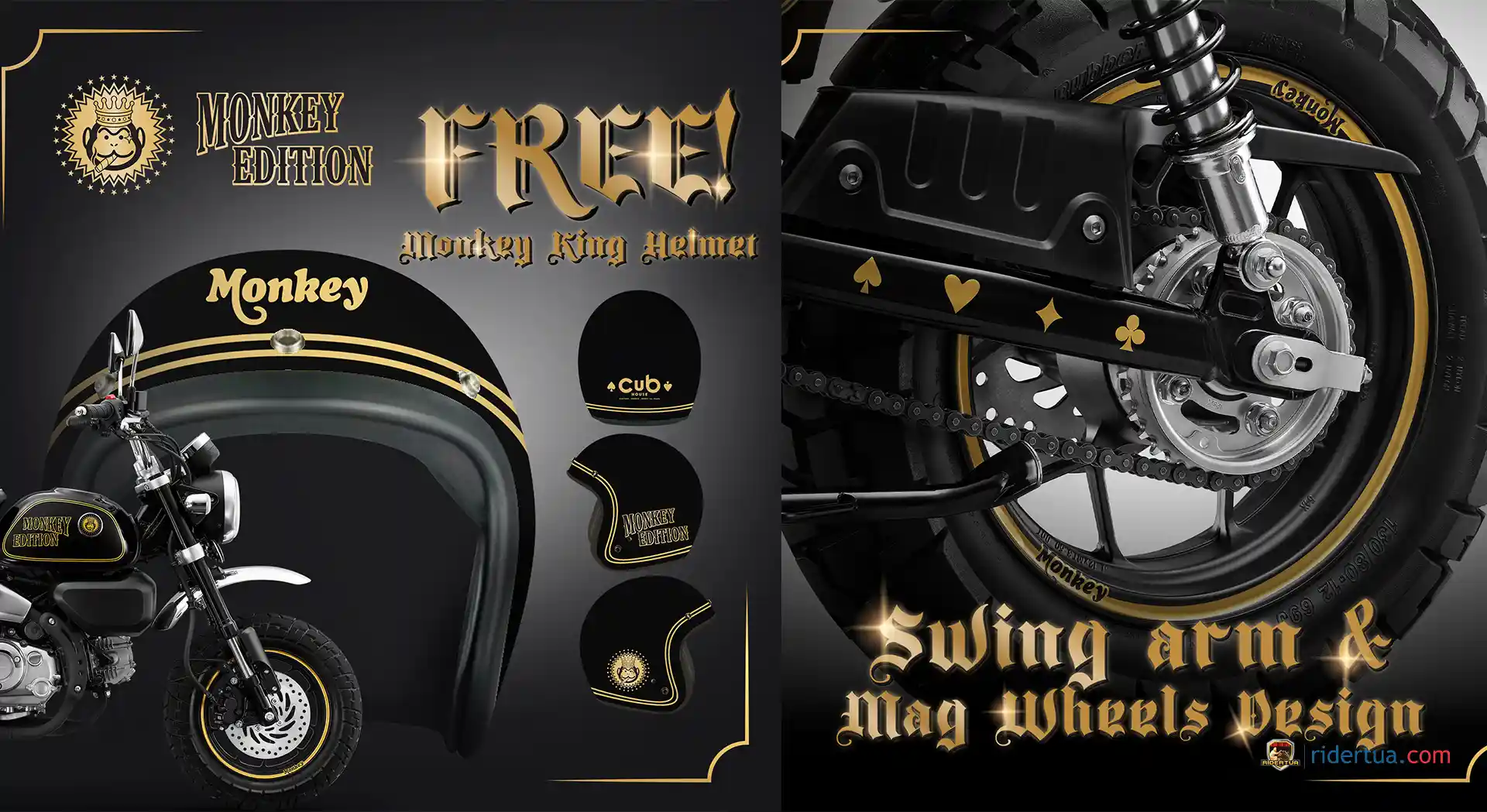 Cub House Rilis Honda Monkey King Special Custom Edition, Hanya Ada 300 Unit 2 Cub House Rilis Honda Monkey King Special Custom Edition, Hanya Ada 300 Unit