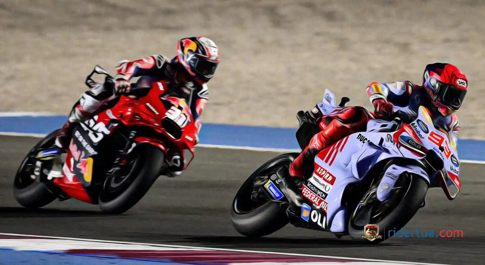 Marc Marquez : I Like Chasing Acosta 1 Marc Marquez - Pedro Acosta