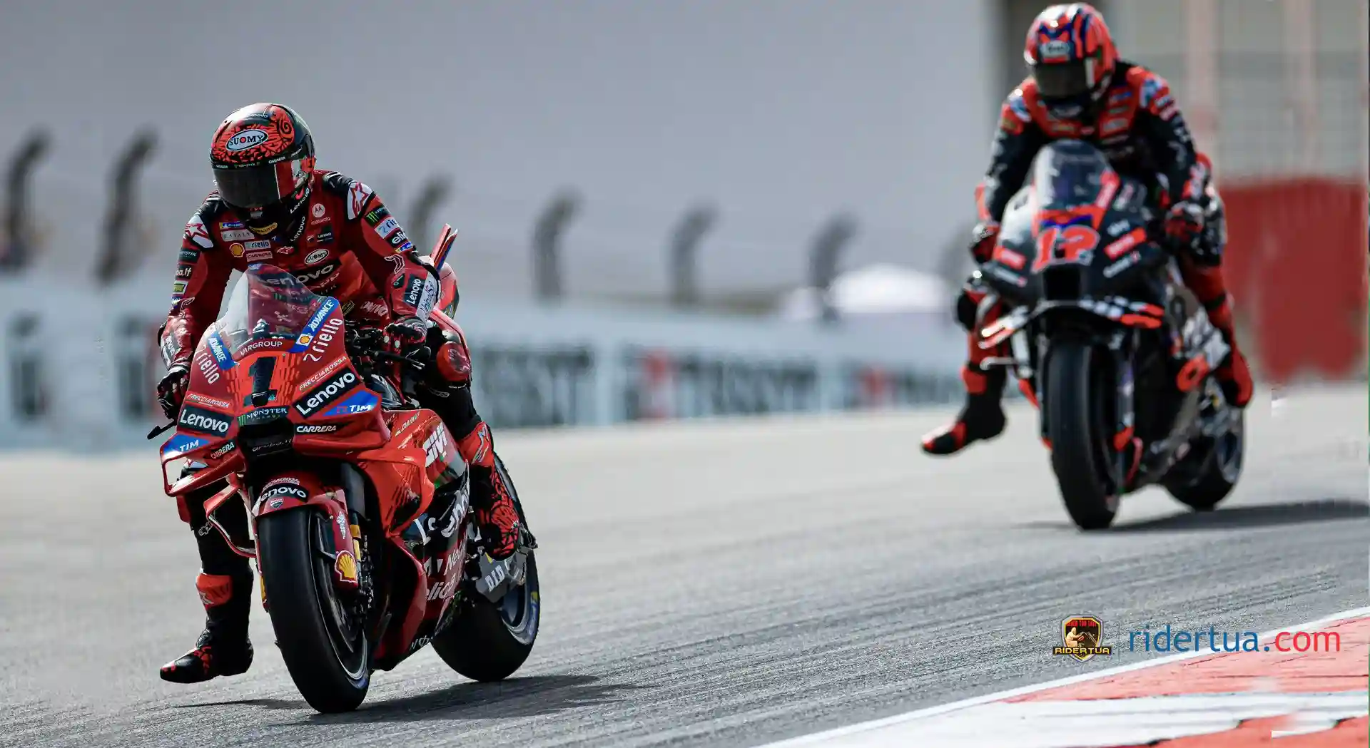 Pecco Bagnaia : I Messed It Up Myself! 1 Pecco Bagnaia - Maverick Vinales
