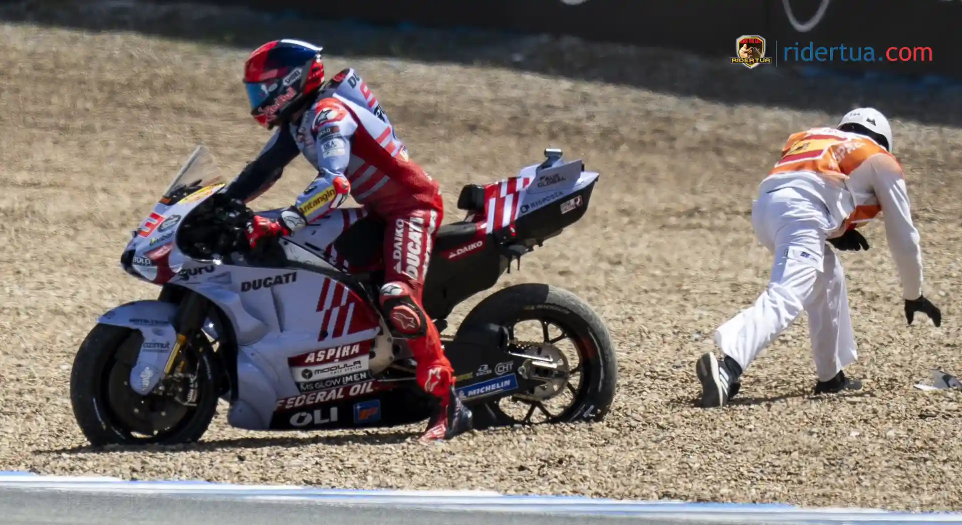 Jorge Martin : Marc Marquez Made a Mistake 1 Marc Marquez Crash Jerez