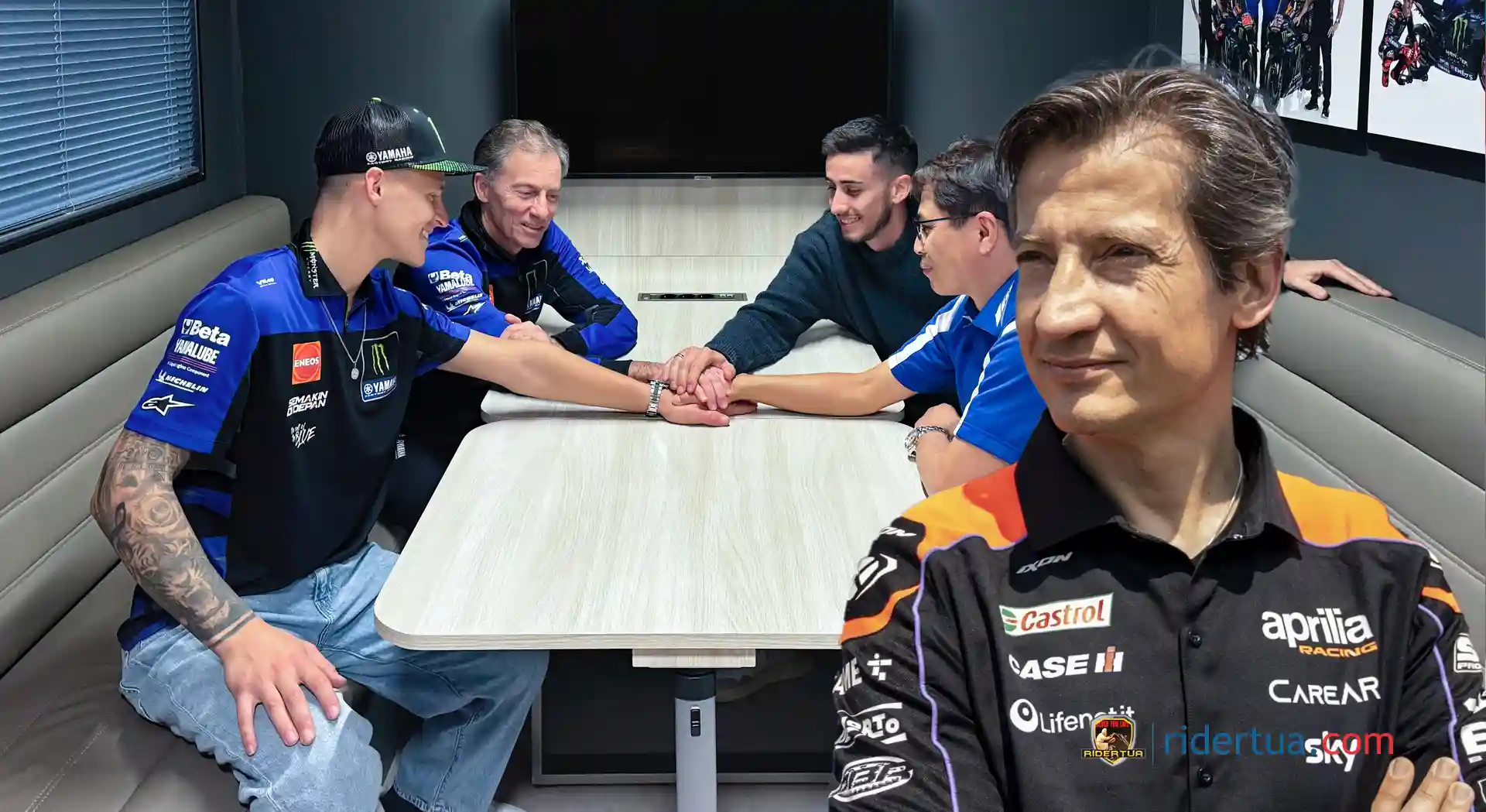 Fabio Quartararo : Kenapa Saya Tidak Memilih Aprilia? 1 Massimo Rivola - Fabio Quartararo