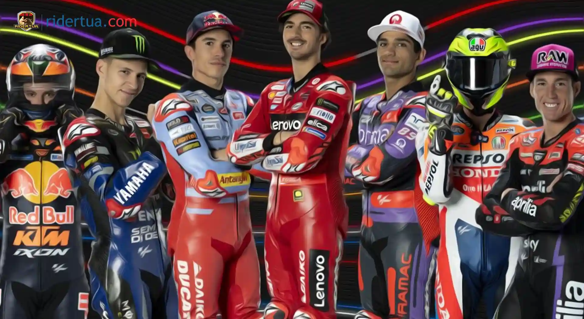 Jorge Martin : Moving to Honda? Everything is Risky But Quartararo Renewed His Contract with Yamaha 1 Brad Binder - Fabio Quartararo - Marc Marquez - Pecco Bagnaia - Jorge Martin - Joan Mir - Aleix Espargaro