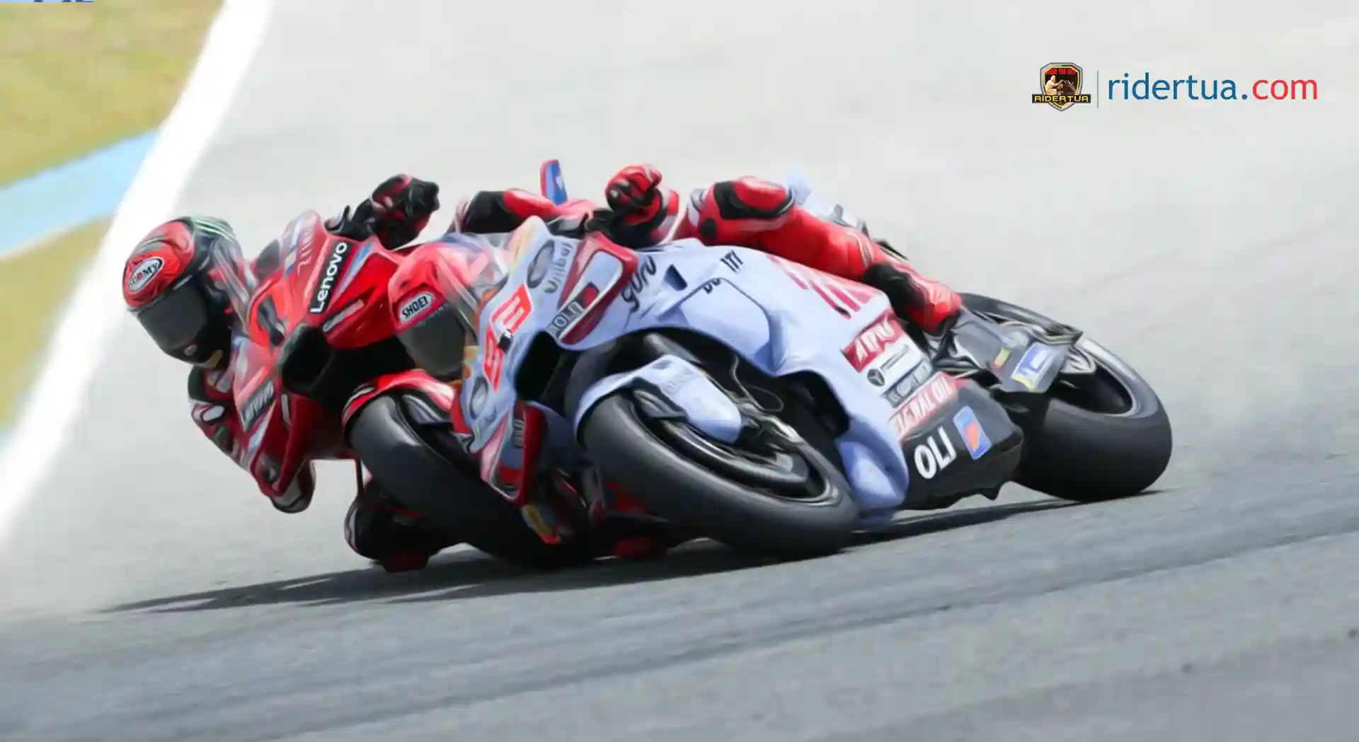 Marc Marquez : Jika Pakai Motor Terbaru Peluang Juara Dunia Semakin Besar 1 Pecco Bagnaia - Marc Marquez - Jerez