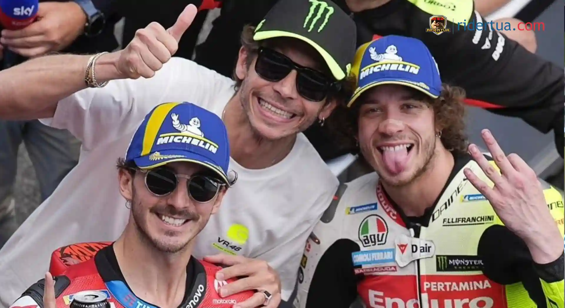 Valentino Rossi: Pecco is Angry With Riders Who Race Without Thinking About Other Riders 1 Pecco Bagnaia - Valentino Rossi - Marco Bezzecchi