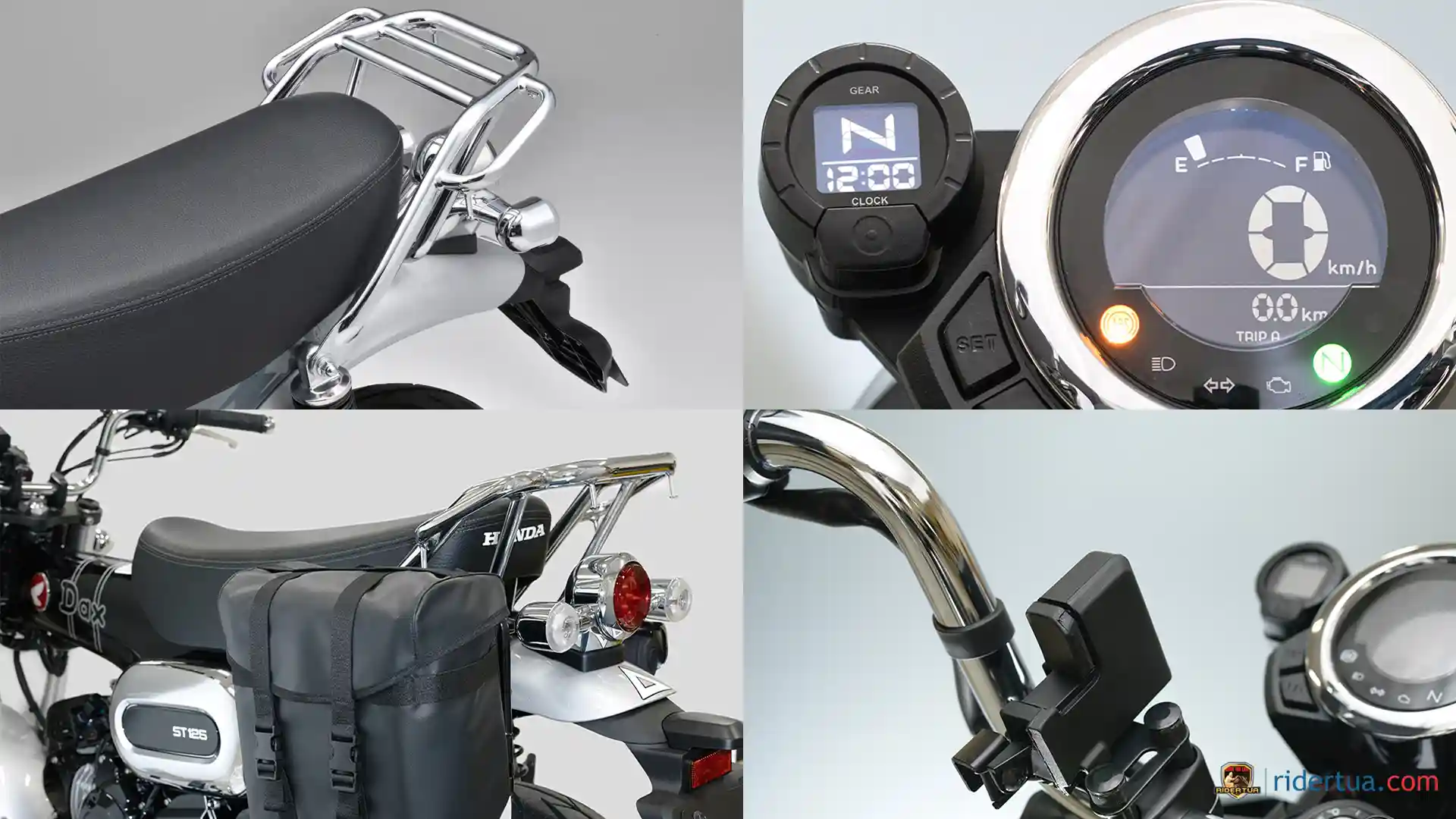 Honda Dax125 Kembali Meluncur dengan Warna Baru, Ada Aksesoris Menarik! 2 Honda Dax125 Accessories