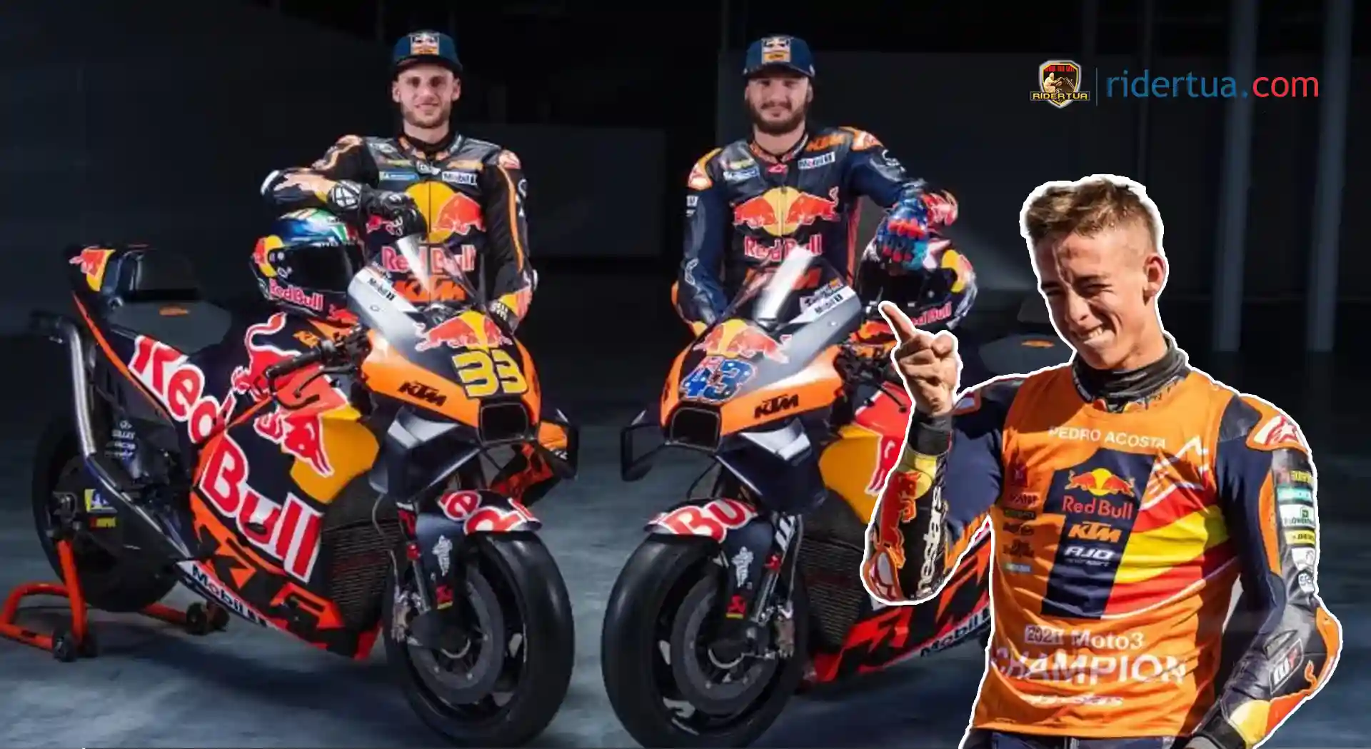 Resmi: Pedro Acosta ke Red Bull KTM Pada 2025 Bersama Brad Binder 1 KTM Pedro Acosta