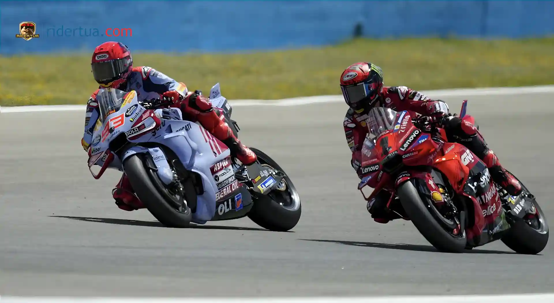 Pecco Bagnaia : Meski Marc Marquez Minim Pengalaman di Ducati, Tapi Dia Sangat Cerdas 1 Marc Marquez - Pecco Bagnaia