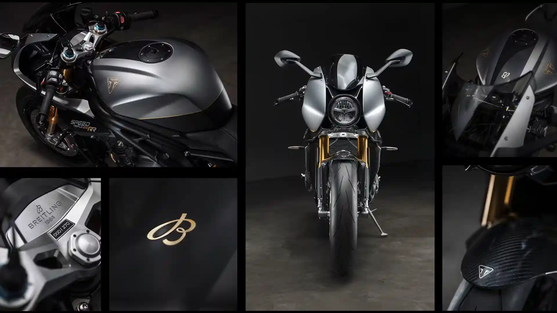 Triumph Speed ​​​​​​Triple 1200 RR Breitling Edition, Kolaborasi dengan Jam Tangan Mewah