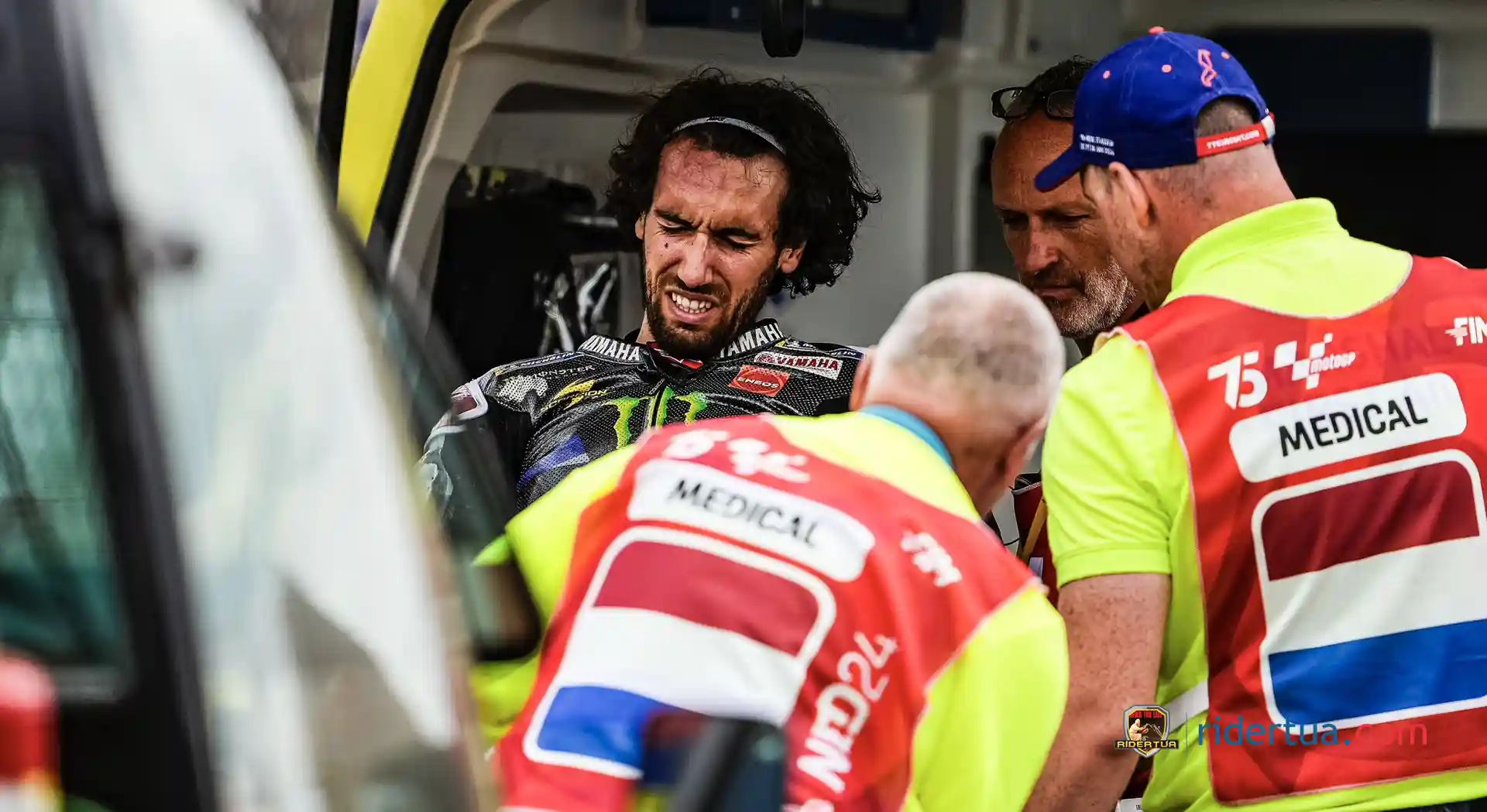 Alex Rins Absen di GP Sachsenring, Remy Gardner Diturunkan 1 ALEX RINS CRASH