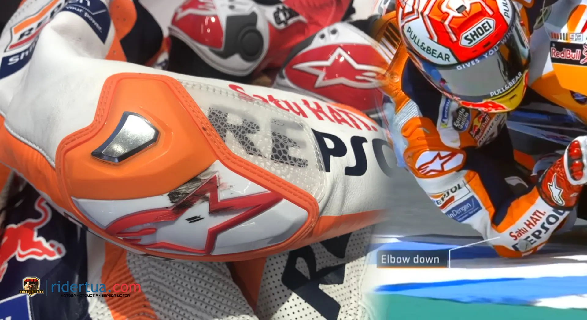 Marc Marquez Orang Pertama yang Menyarankan Alpinestars Memasang 'Elbow Slider' 2 Alpinestars Elbow Sliders